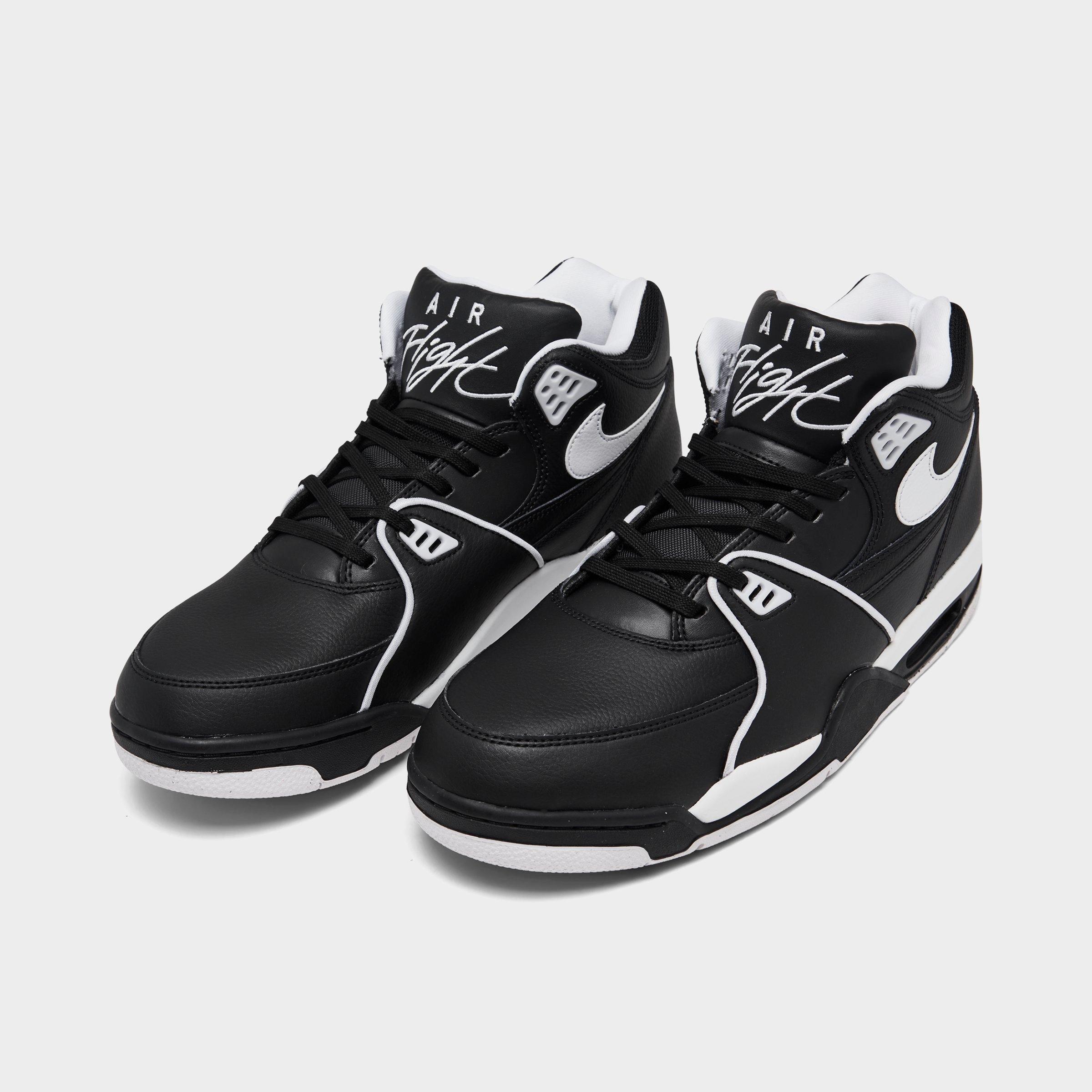 nike air flight 89 black and grey