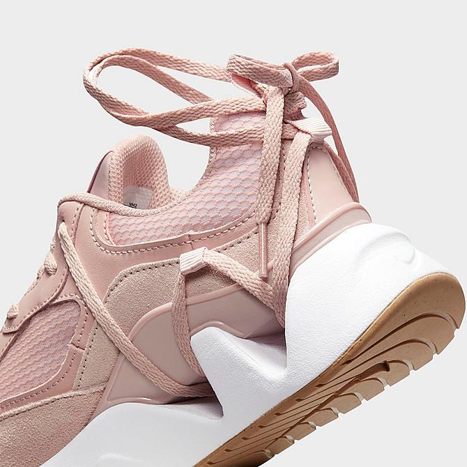 Front view of Women's Nike RYZ 360 2 Casual Shoes in Pink Oxford/Gum Light Brown/White/Summit White Click to zoom