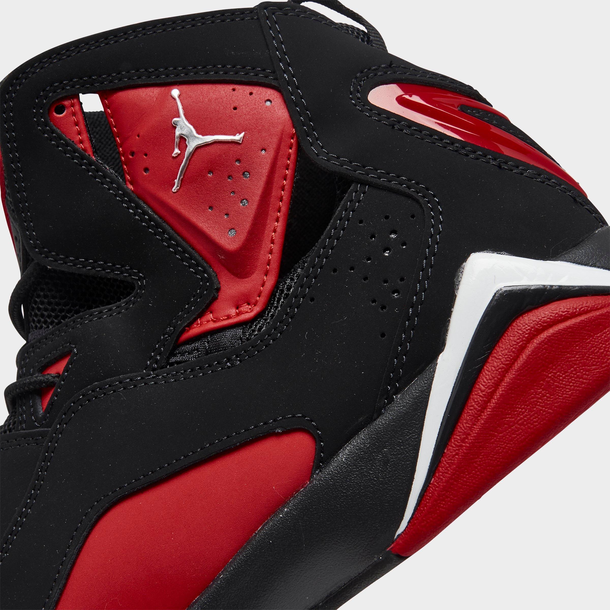 red true flight jordans