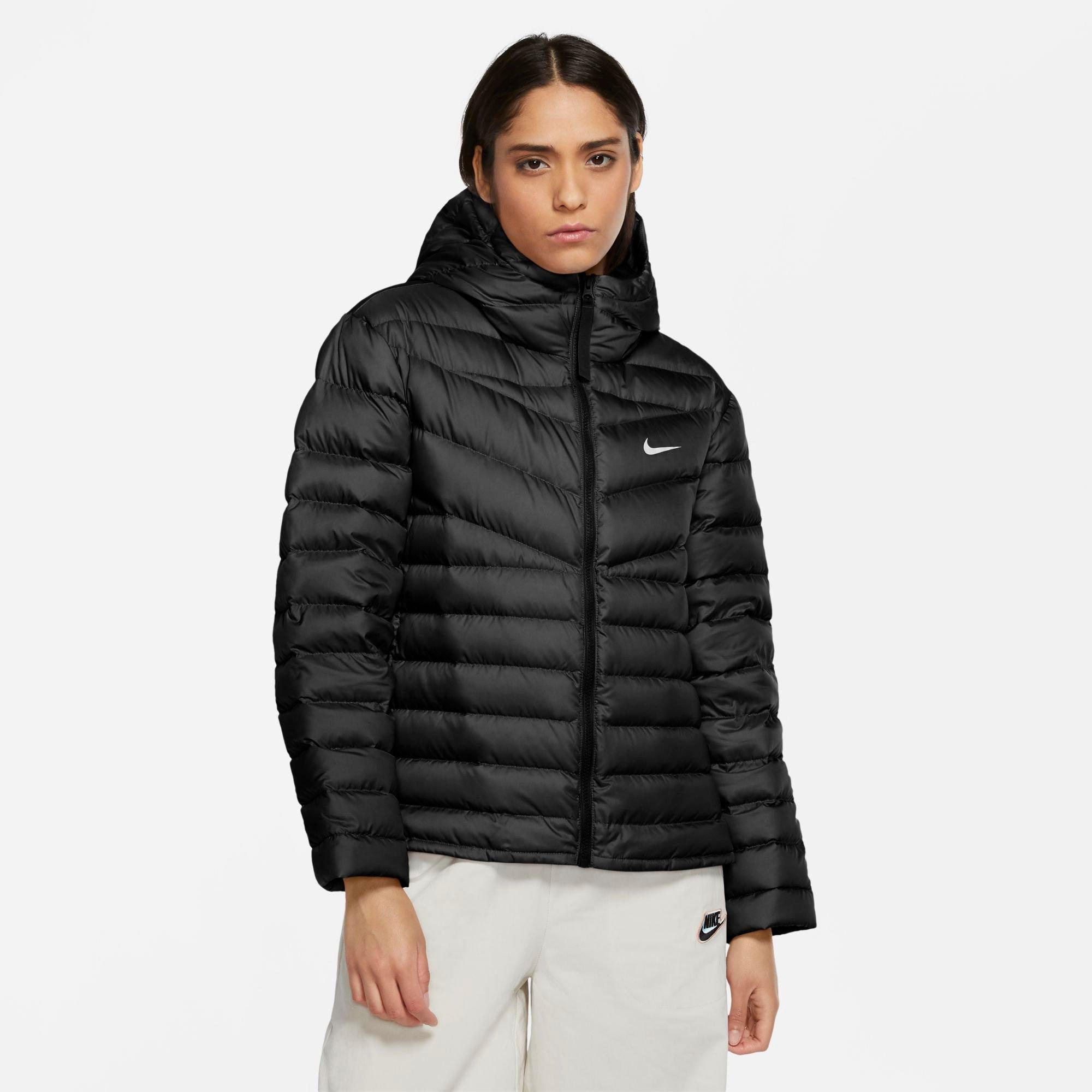black nike windbreaker womens