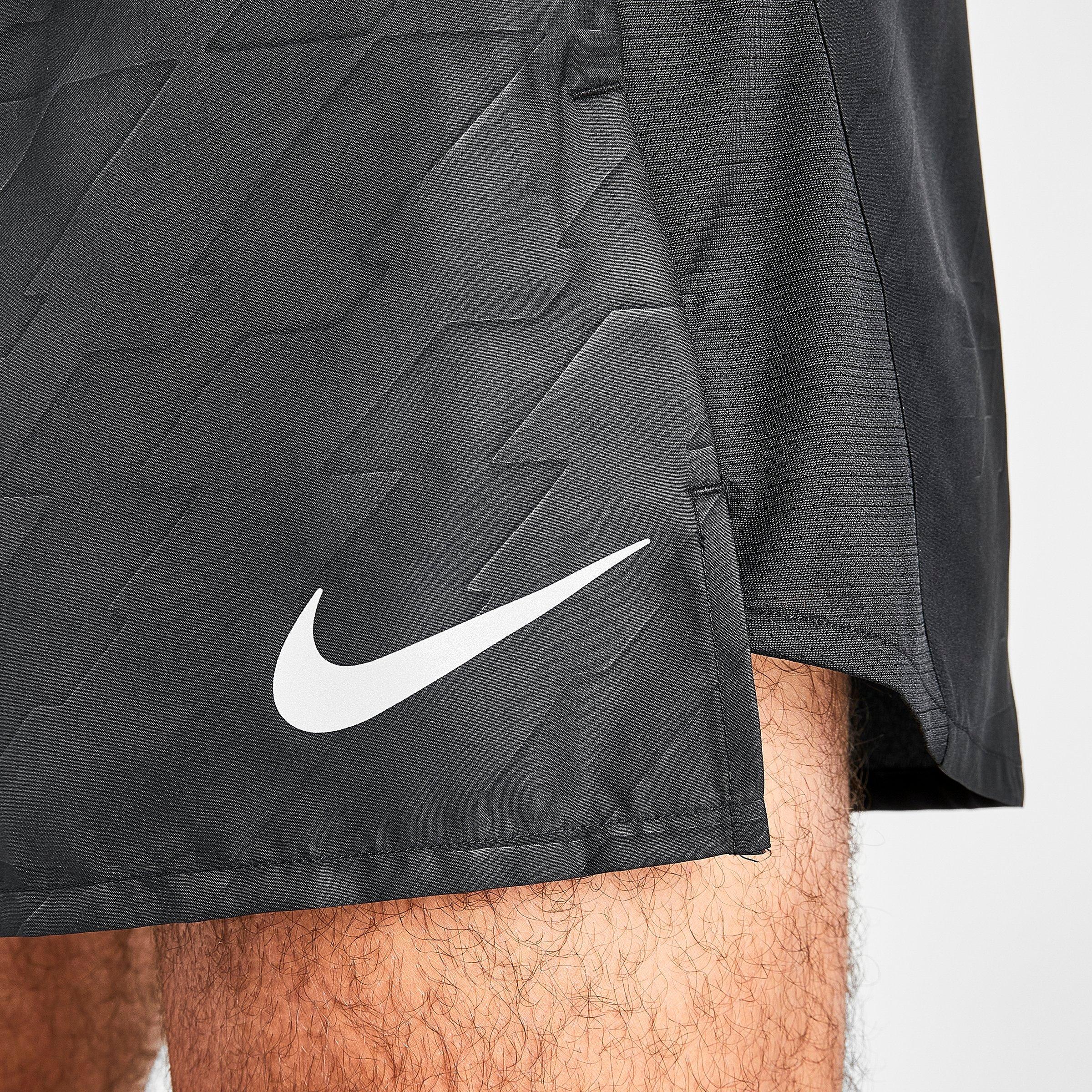black nike reflective shorts