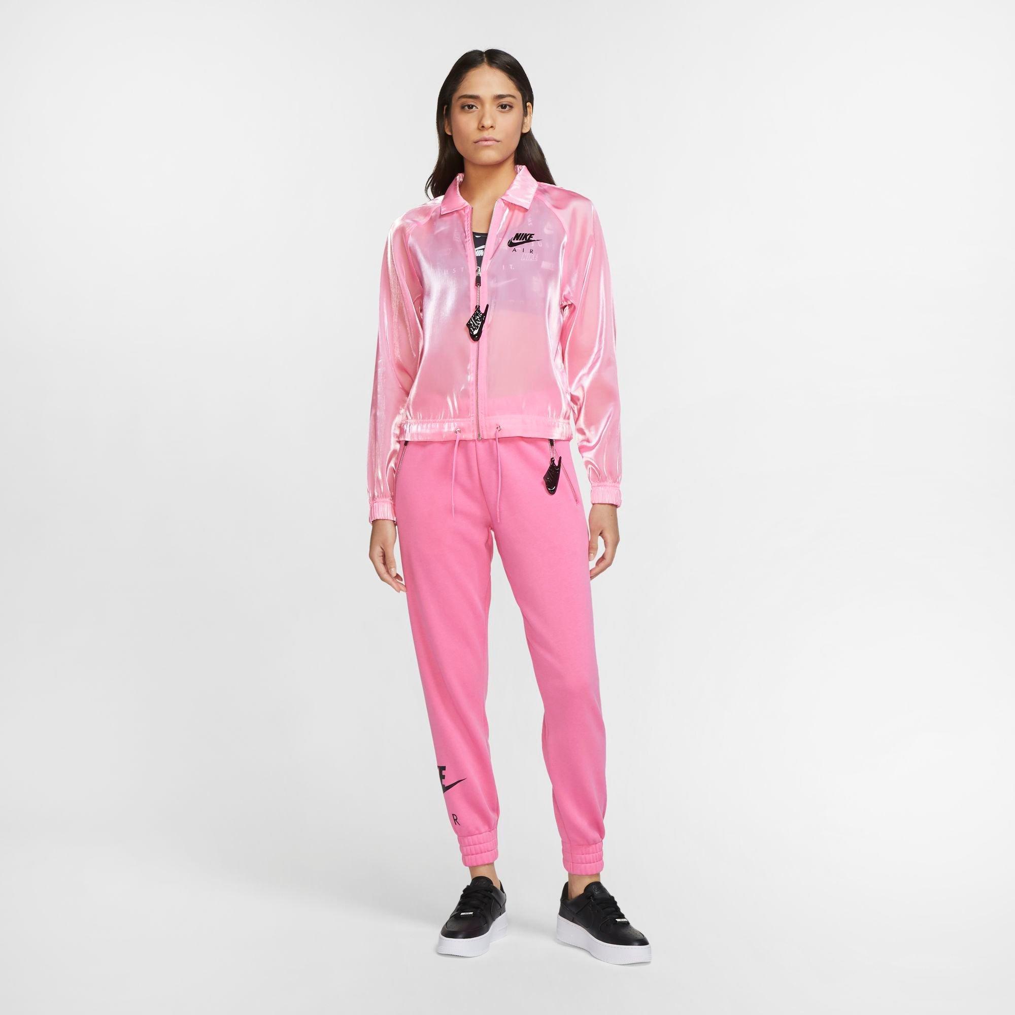 nike air pink jacket