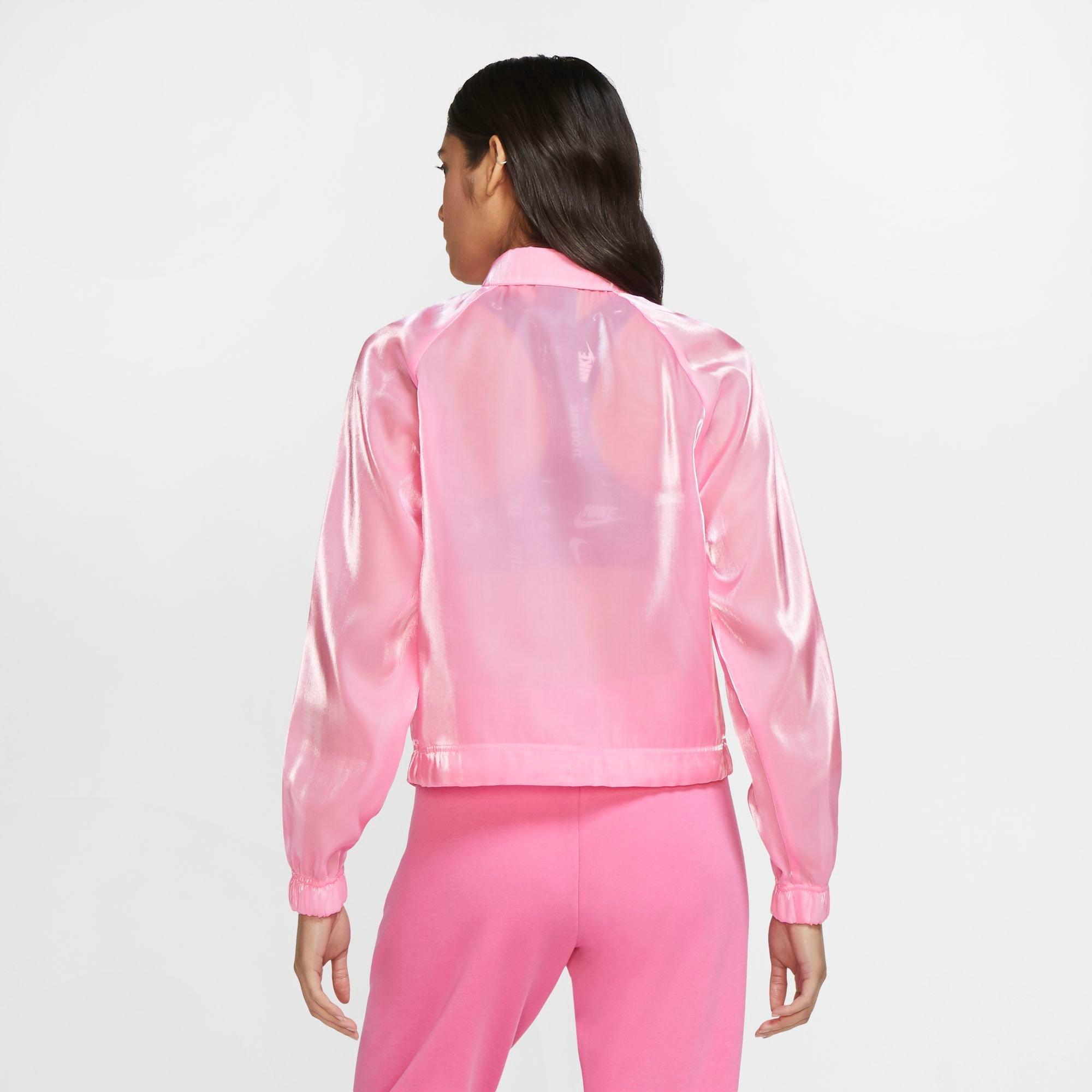 nike air pink jacket