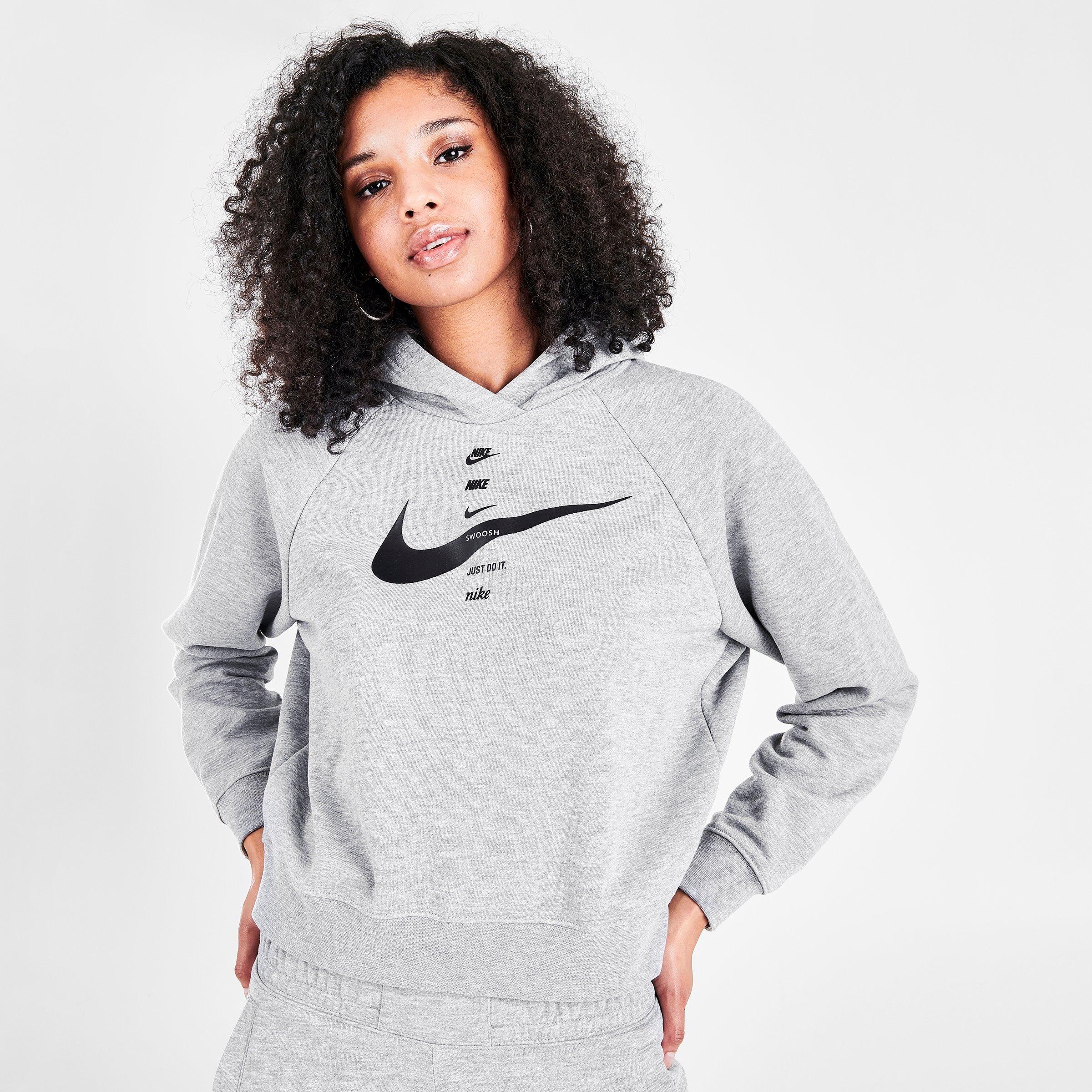 swoosh hoodie