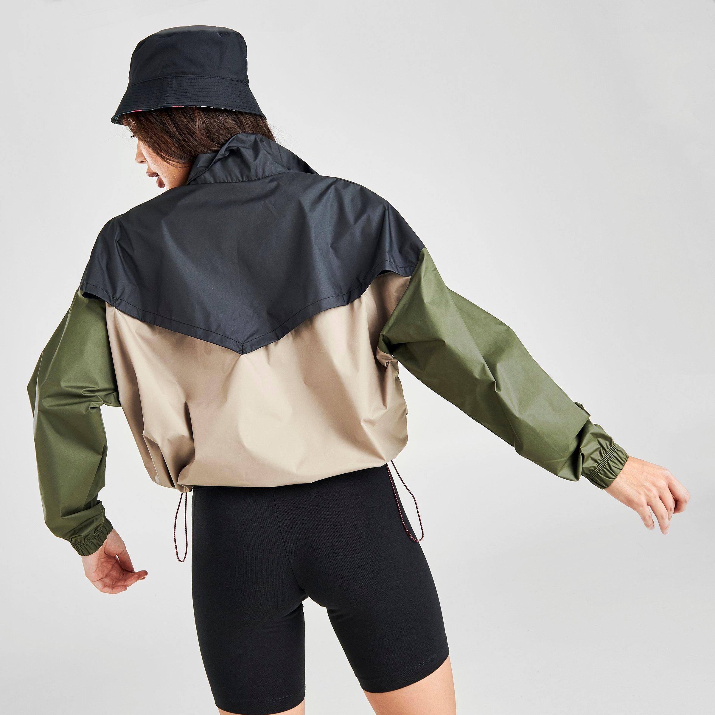 women's nike sportswear icon clash woven anorak wind jacket