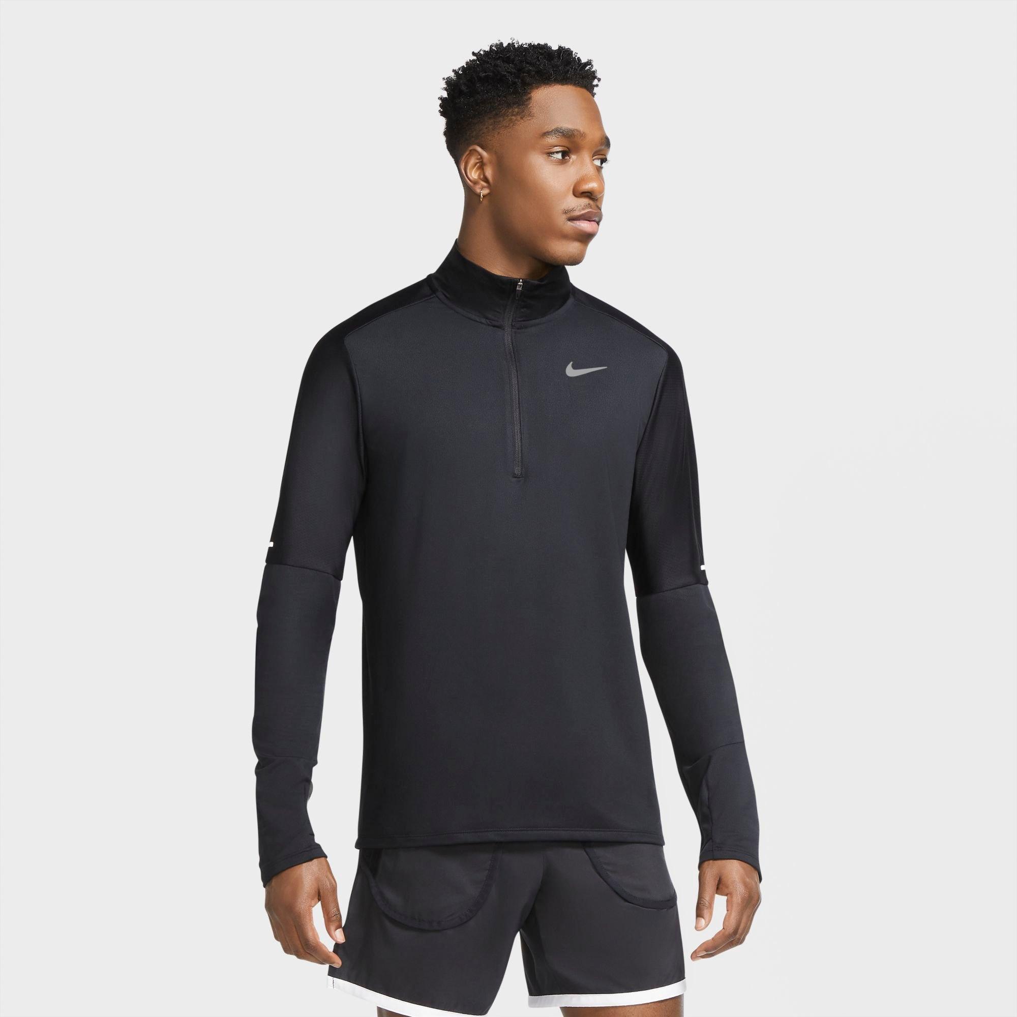 nike dri fit half zip mens