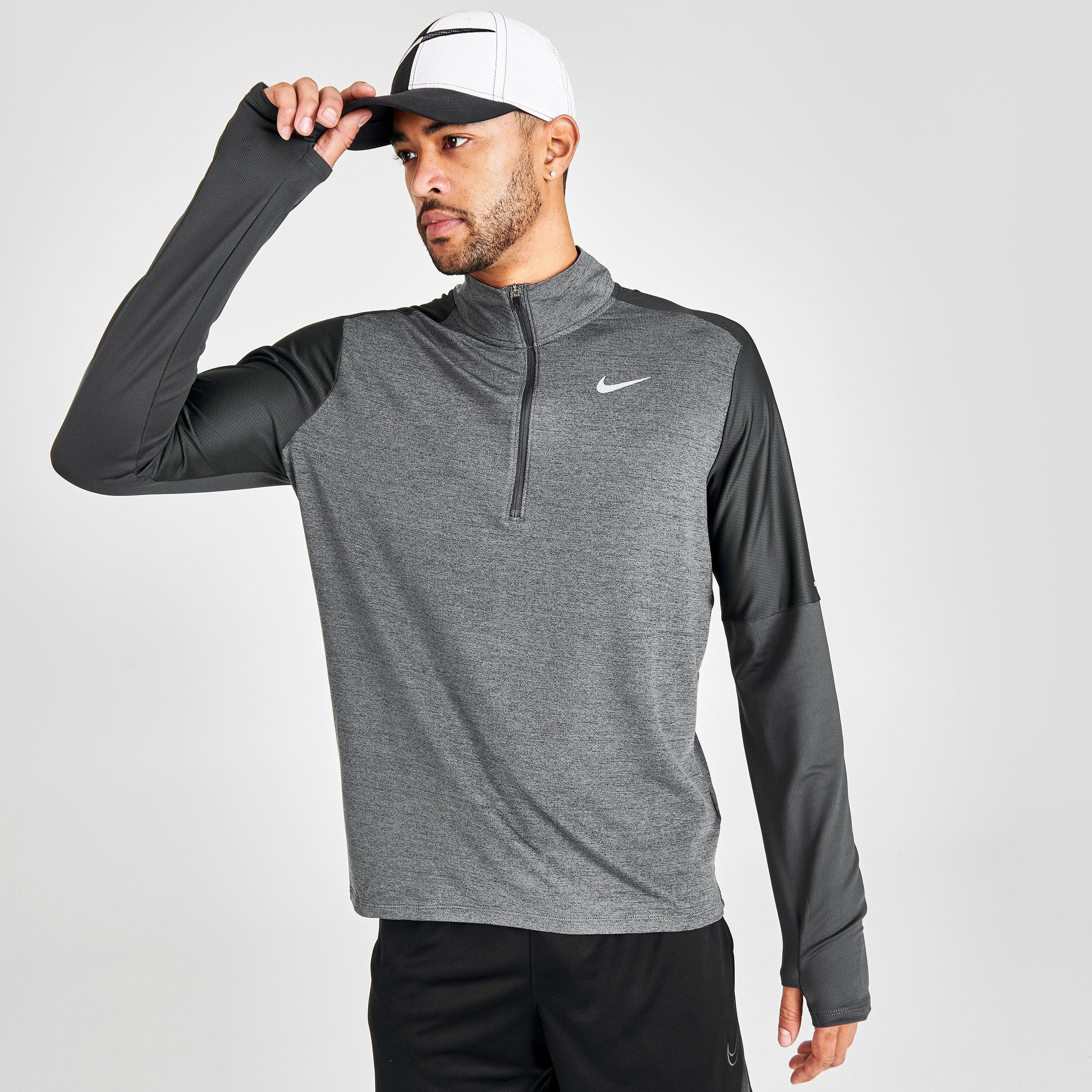 nike fitted half zip