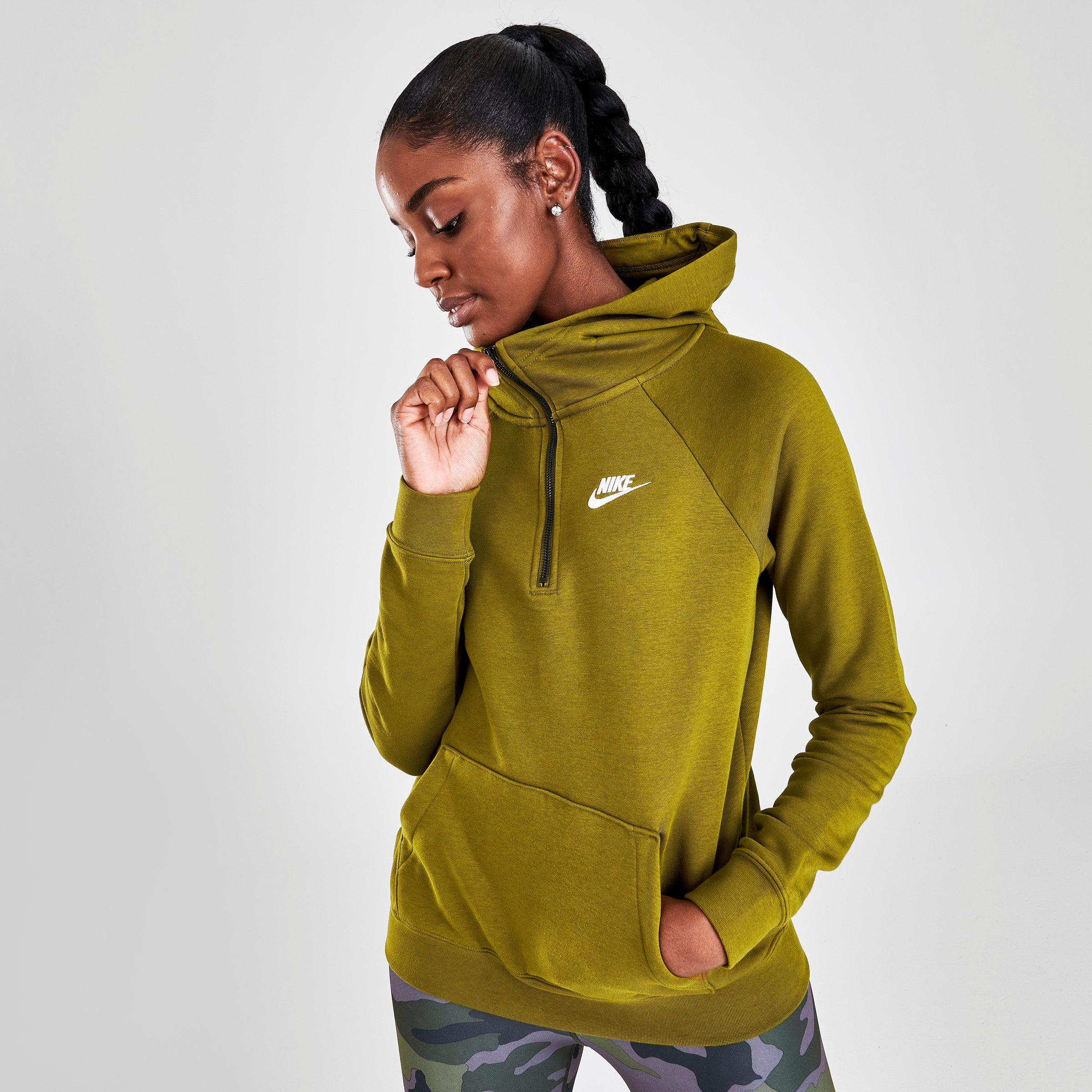 nike sportswear half zip hoodie