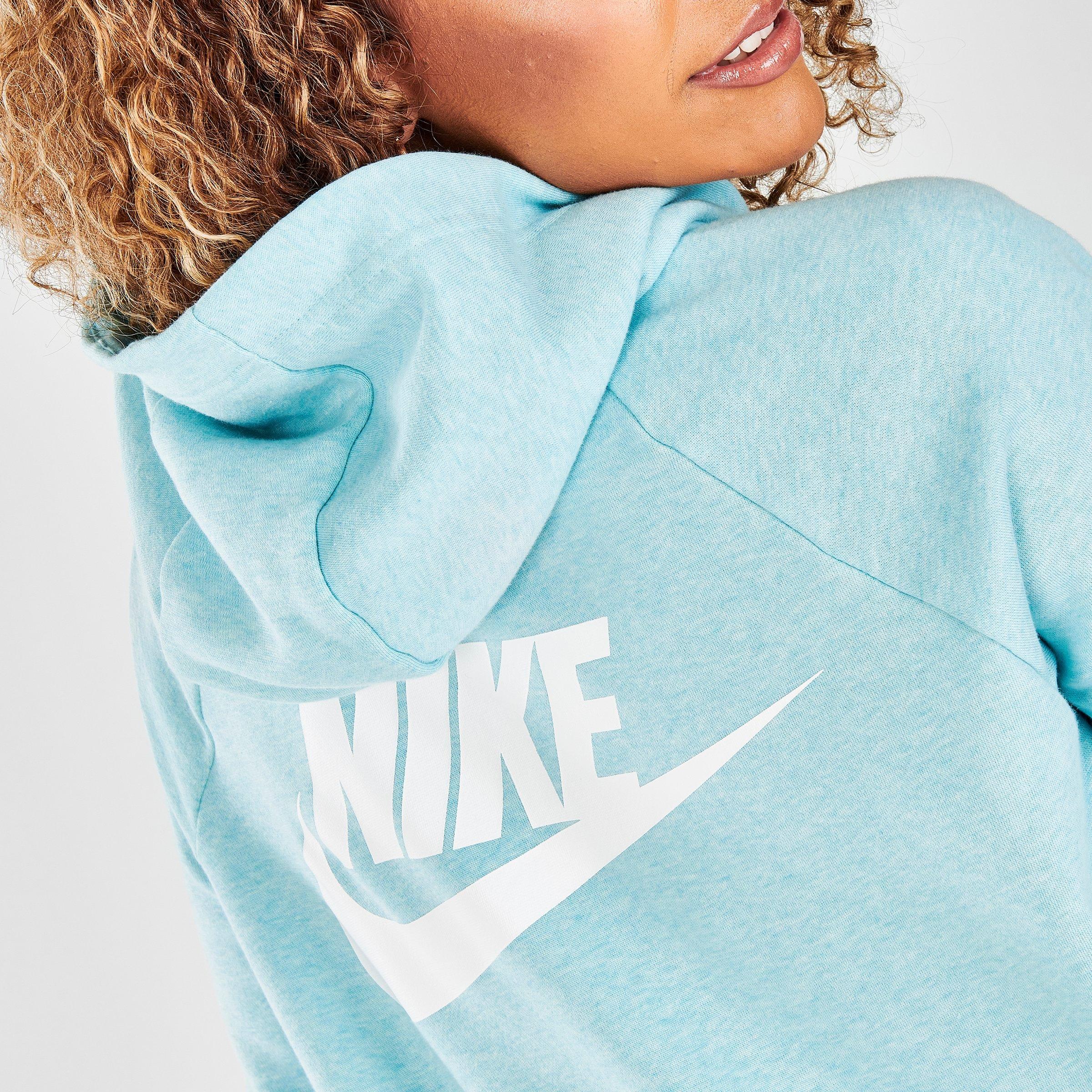 turquoise nike hoodie