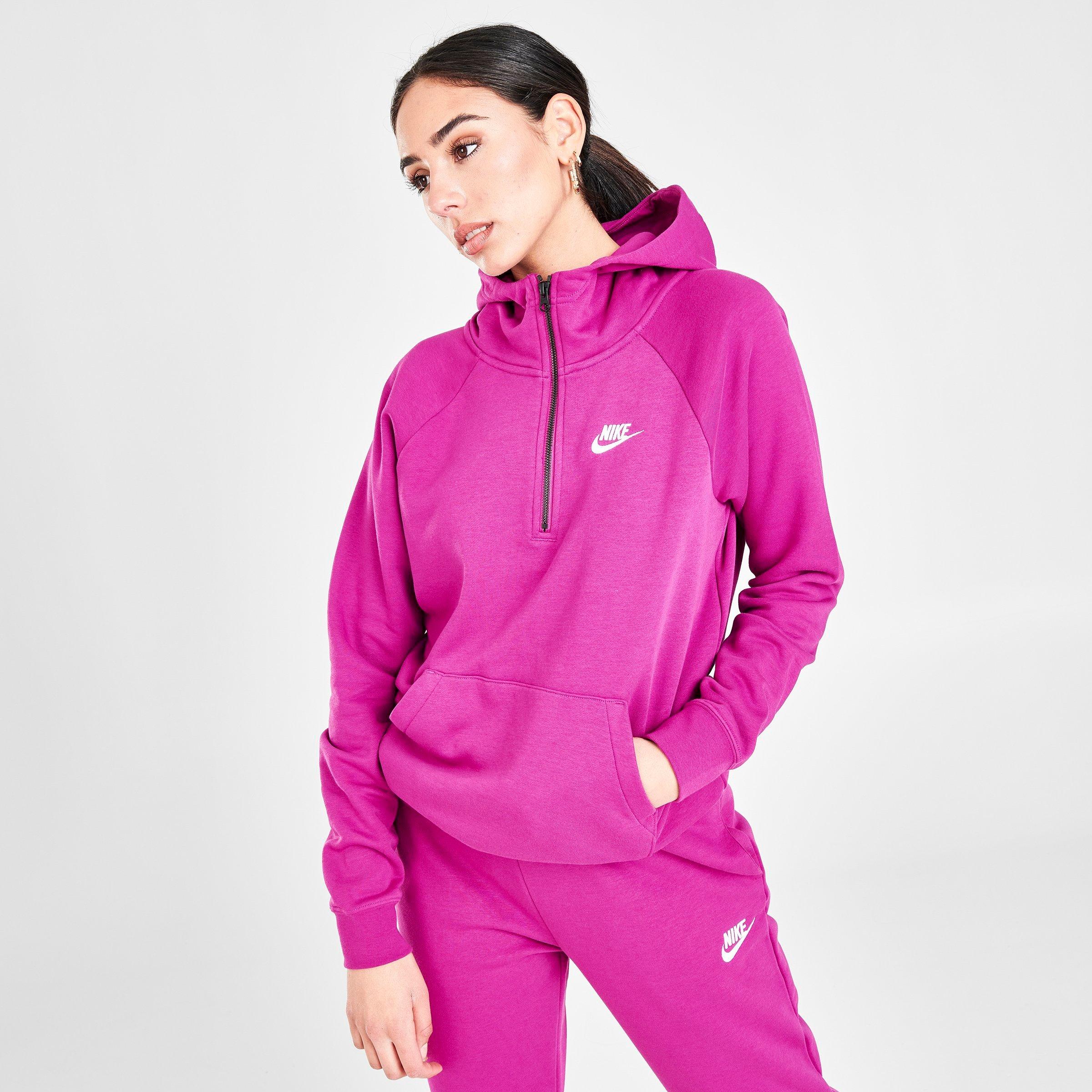 ladies nike quarter zip