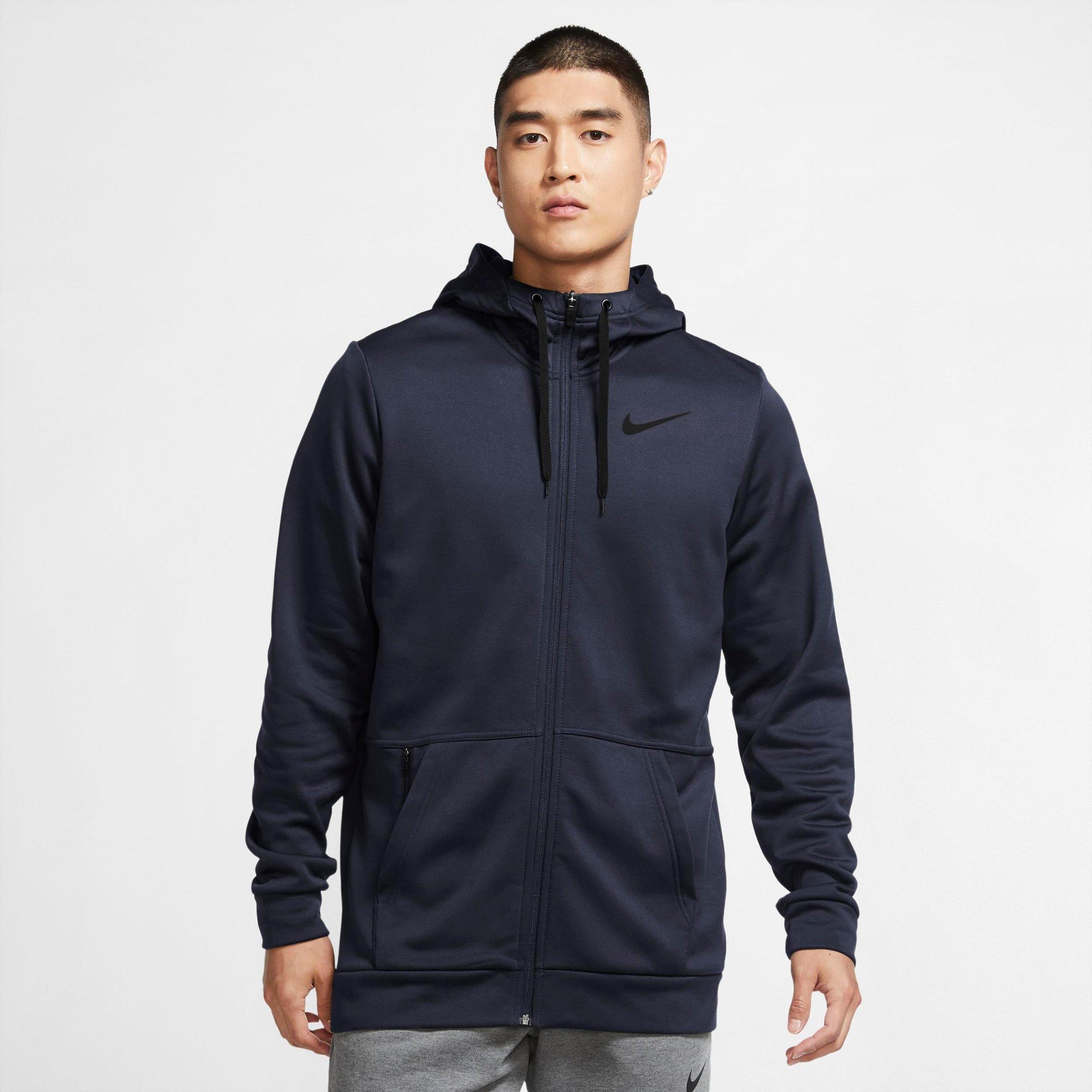 men's therma training full zip hoodie