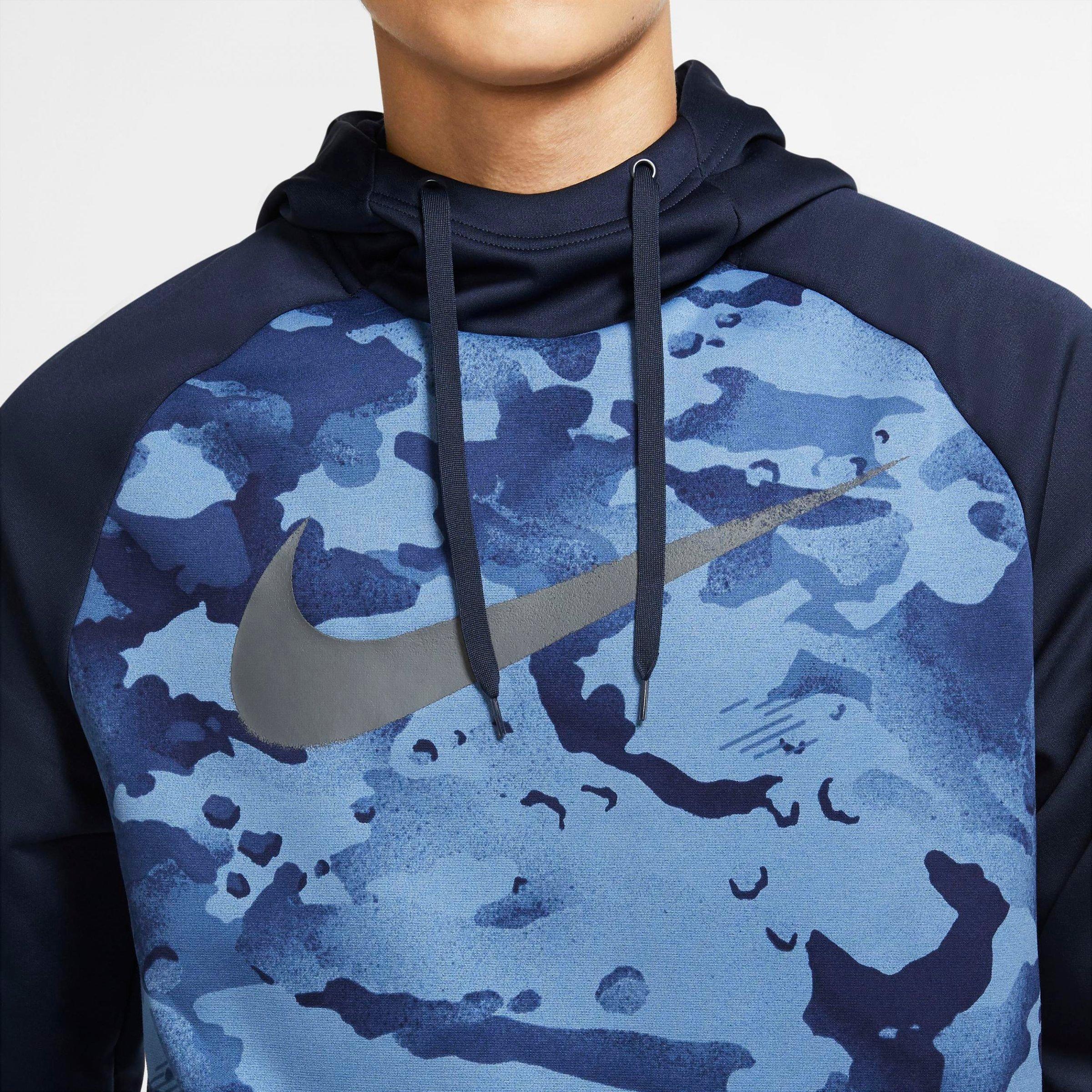 nike therma camo hoodie