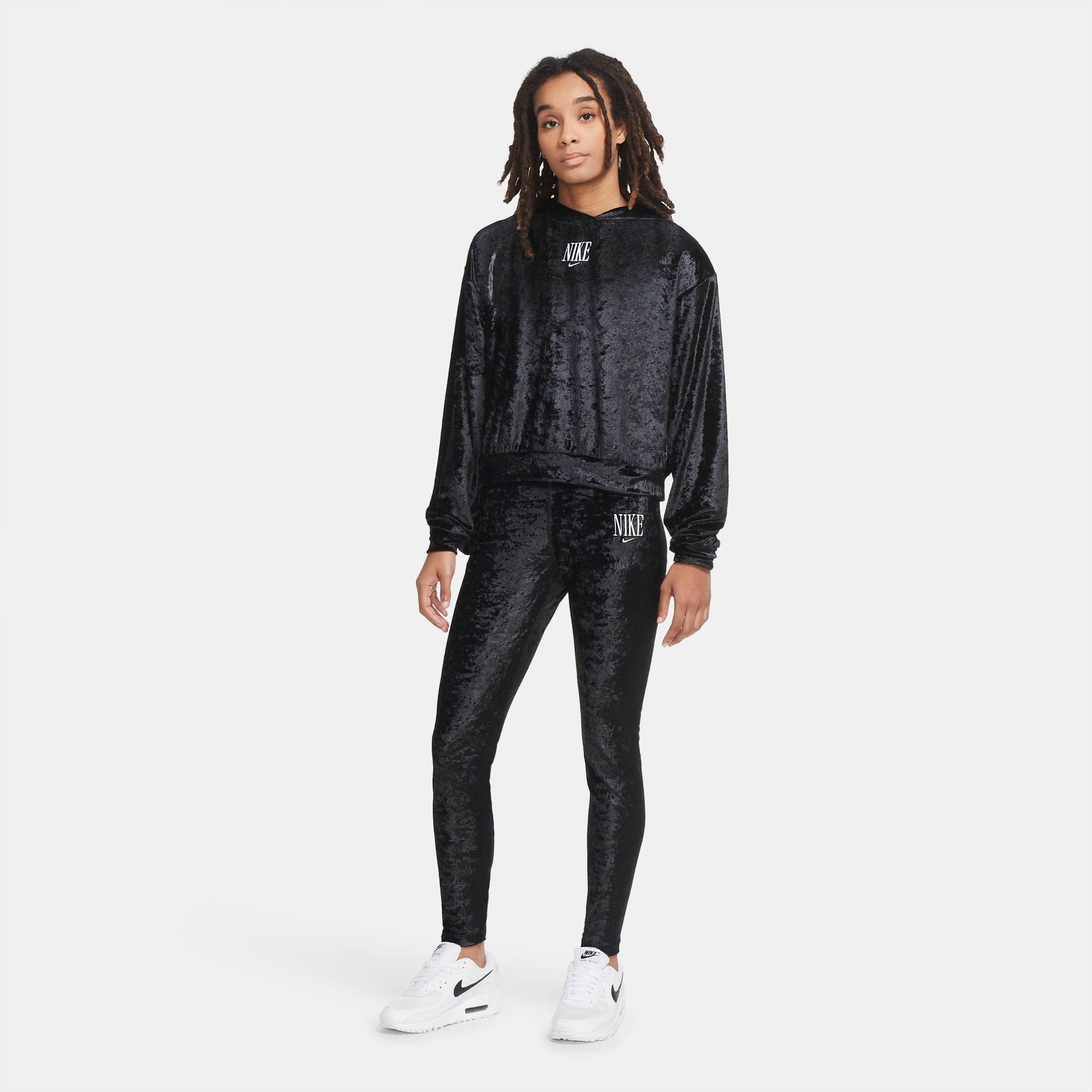 nike heritage velvet leggings 