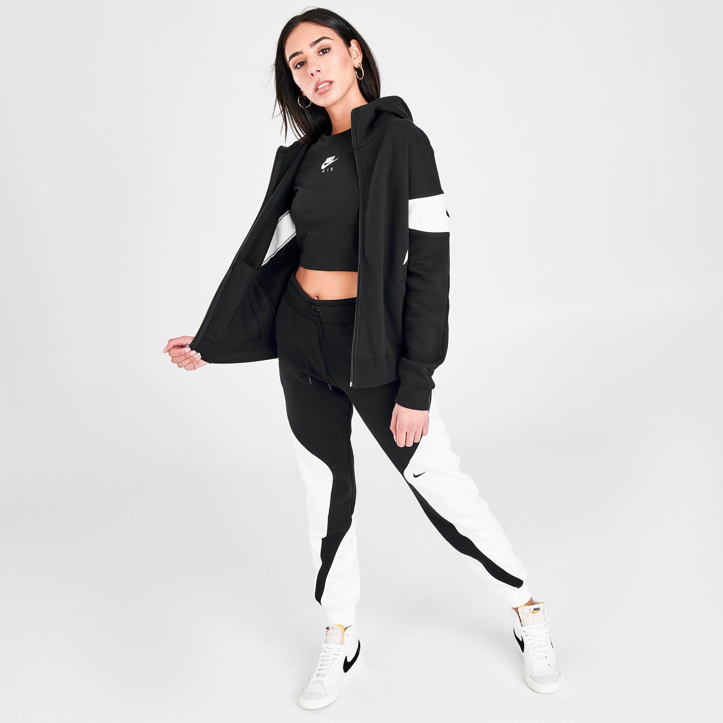 nike women's archive french terry full zip jacket