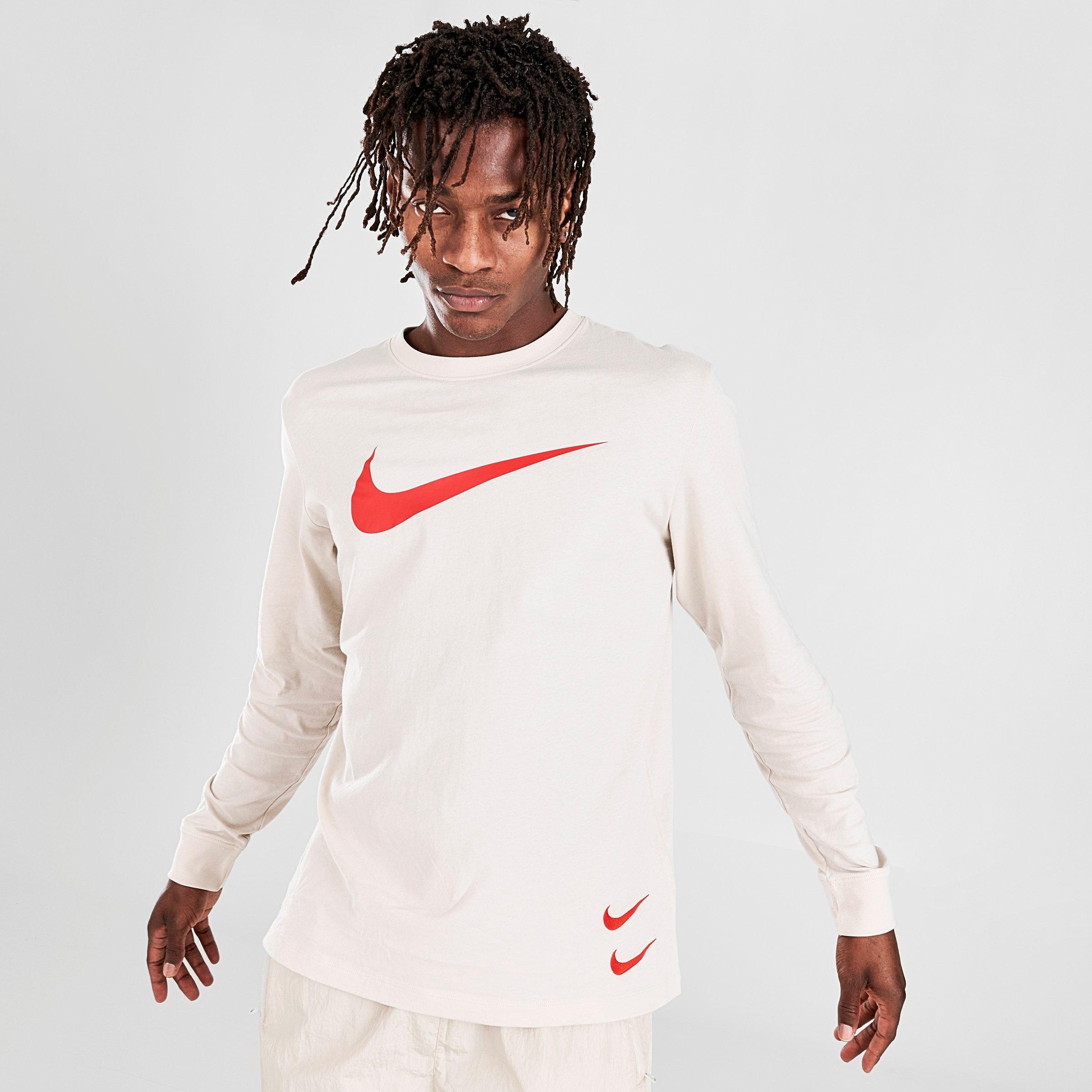 nike sportswear swoosh long sleeve top