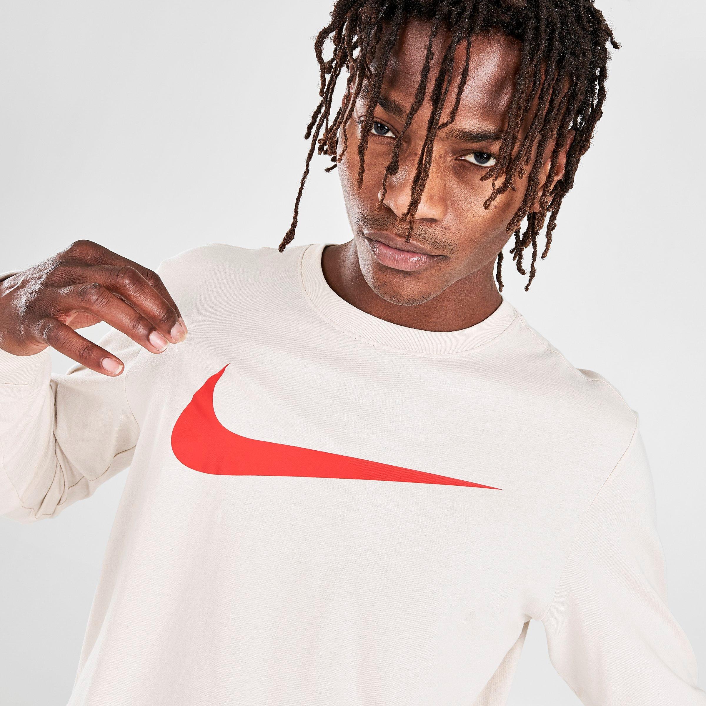 nike sportswear swoosh long sleeve top