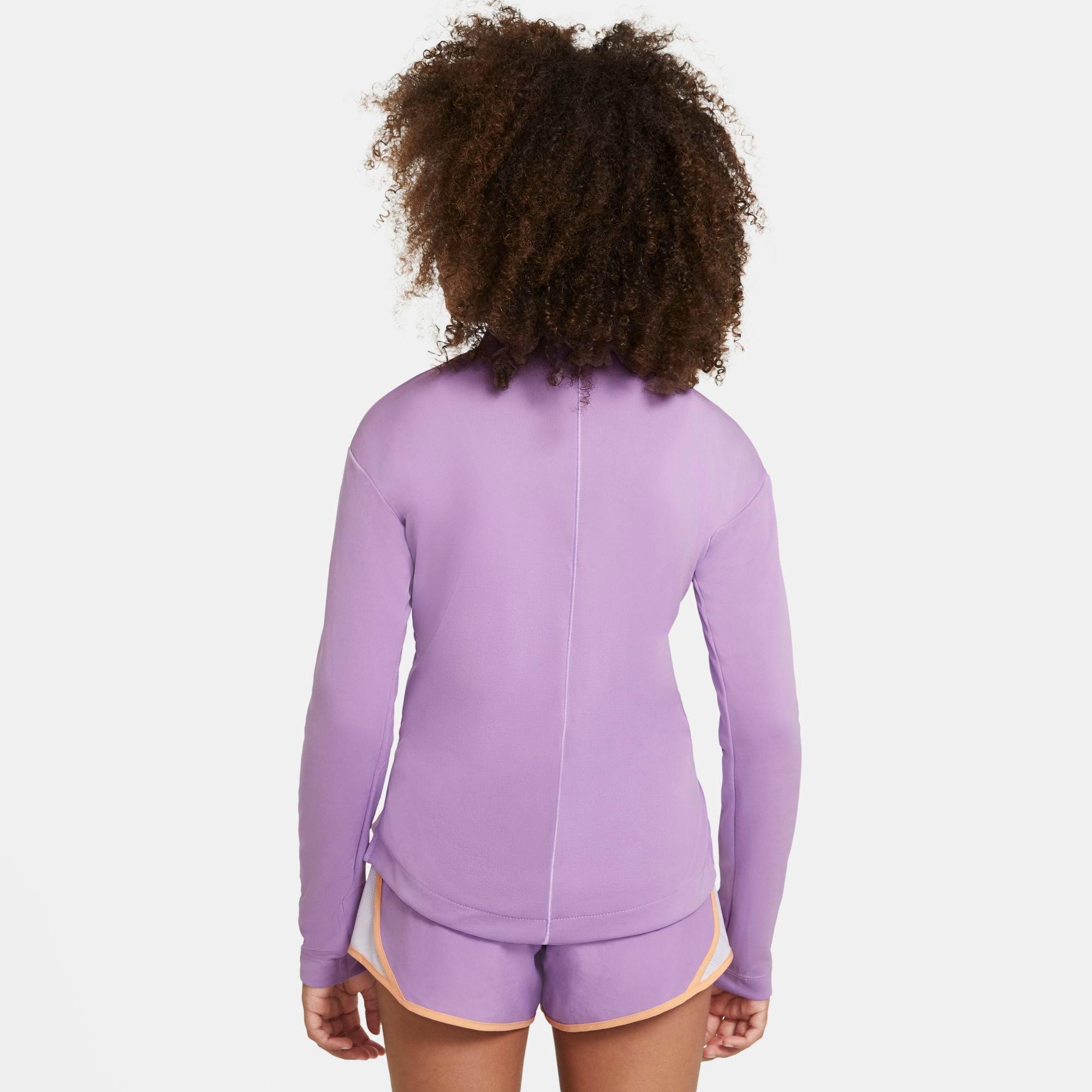 girls nike half zip