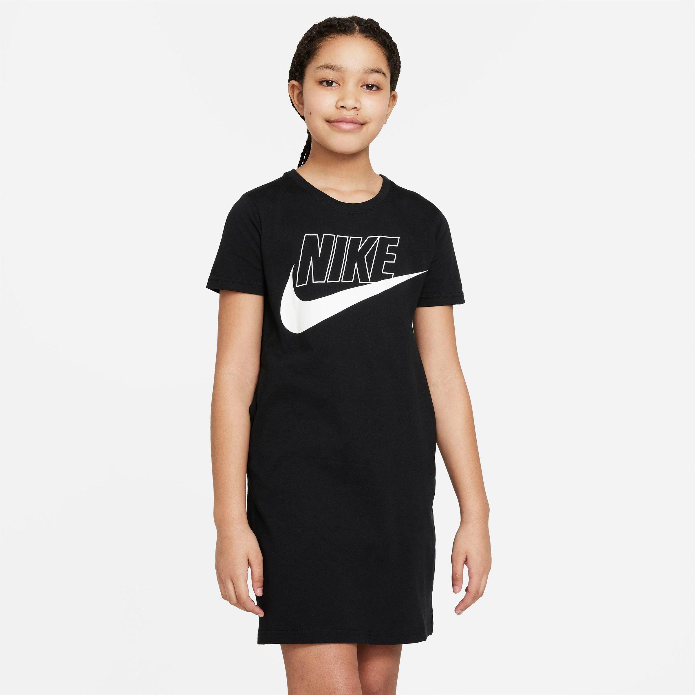 girls black nike dress