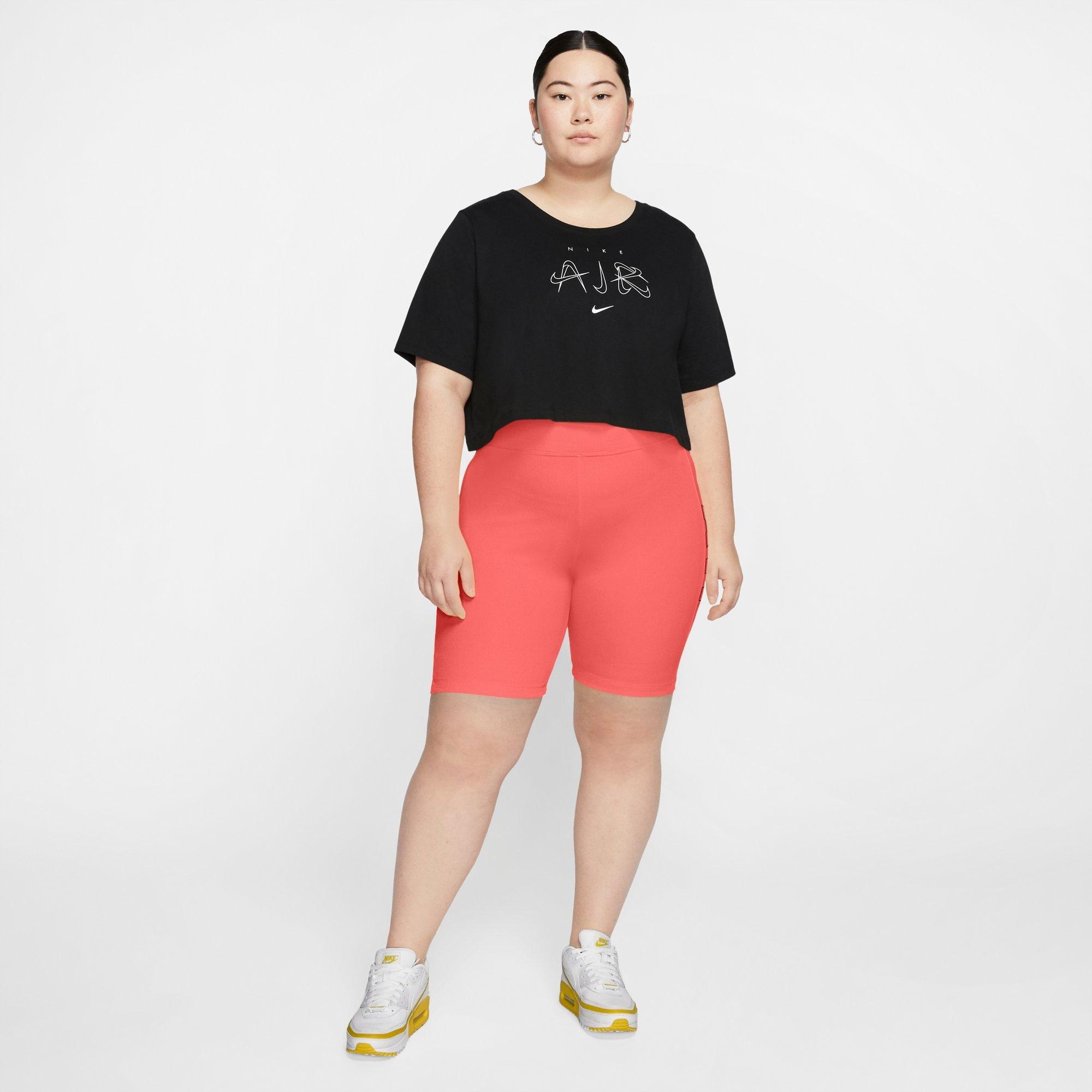 plus size nike shorts