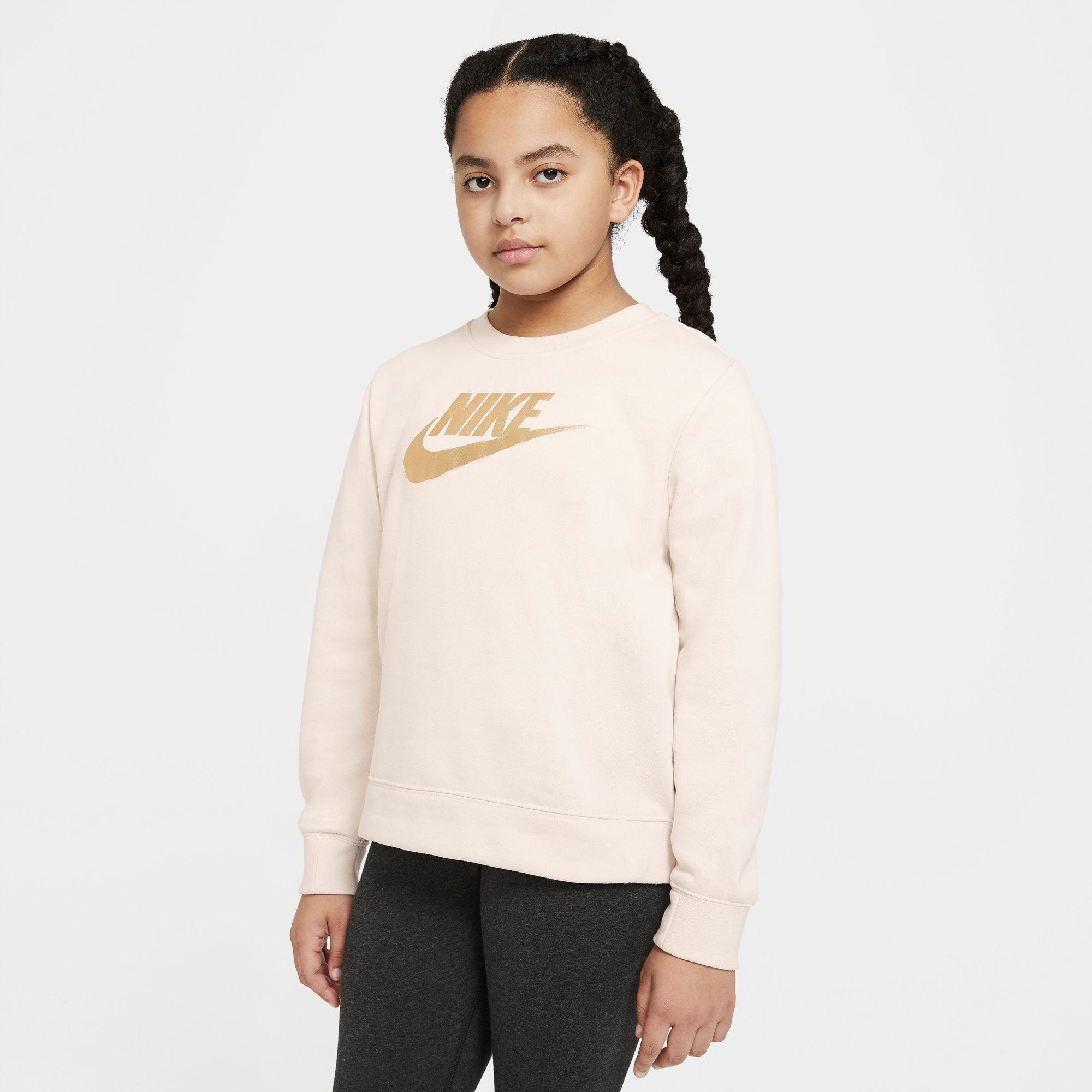 nike french terry crewneck