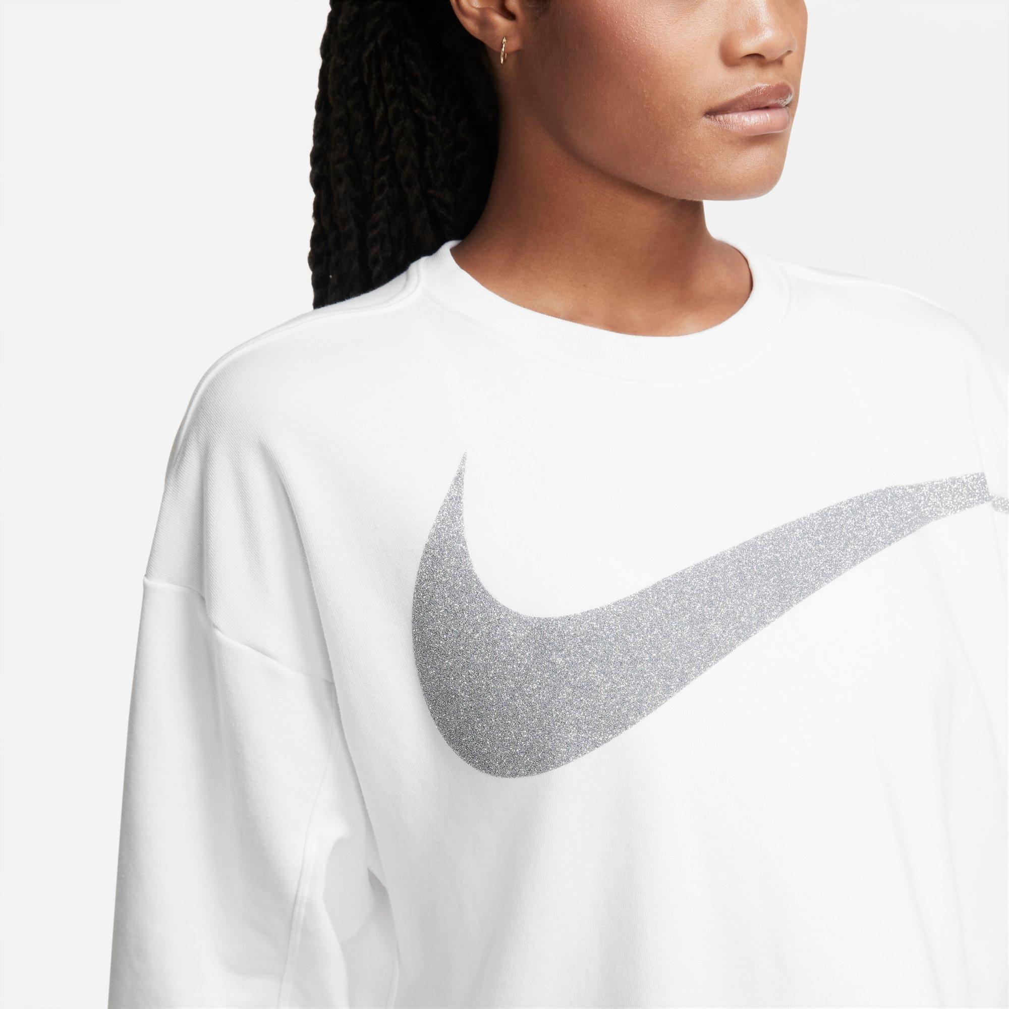 nike fleece training top