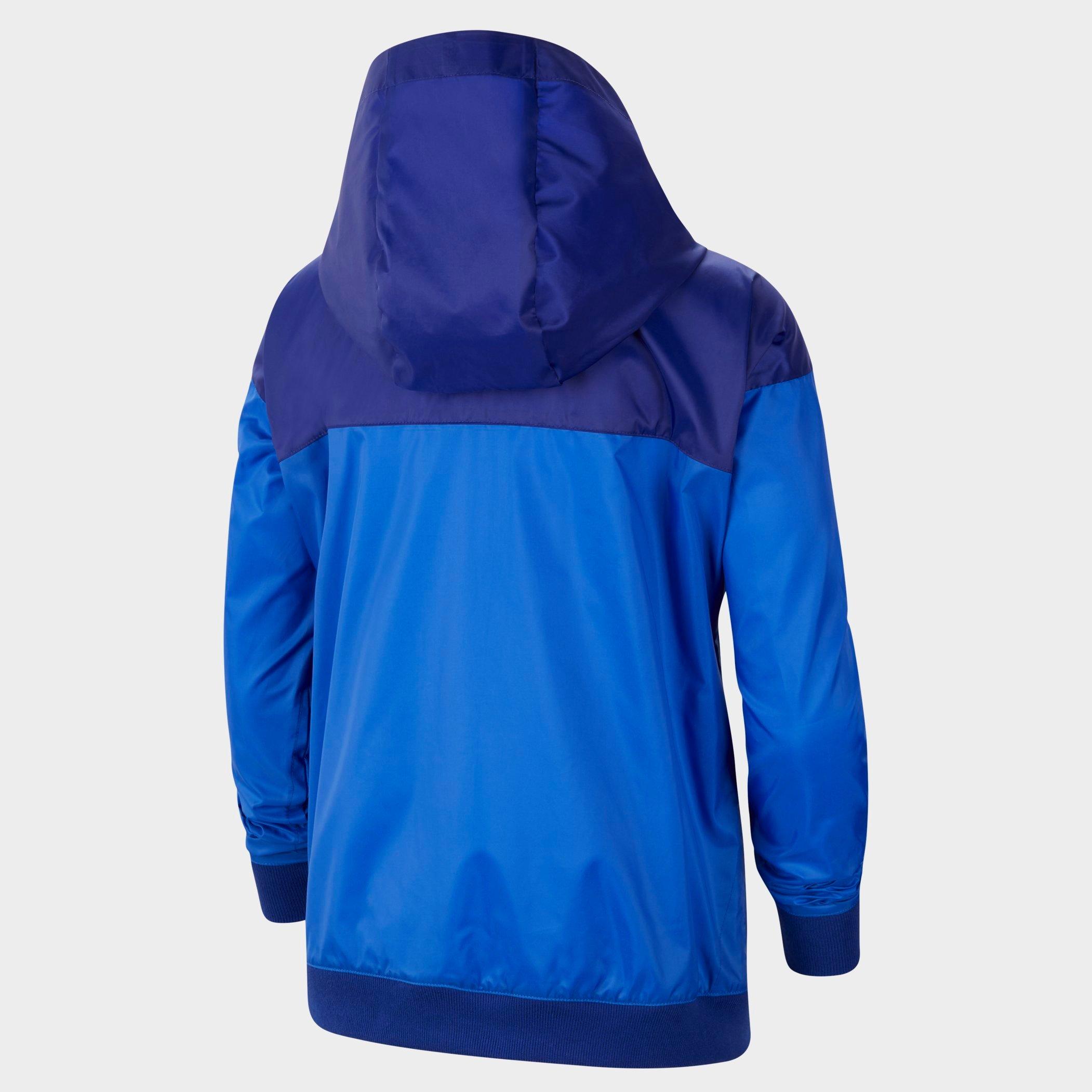 royal blue windbreaker nike