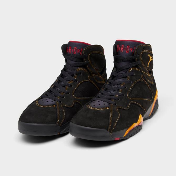 Jordan retro 7 all black sale