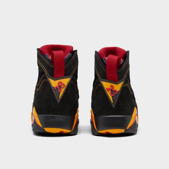 Yellow black and hot sale red jordans