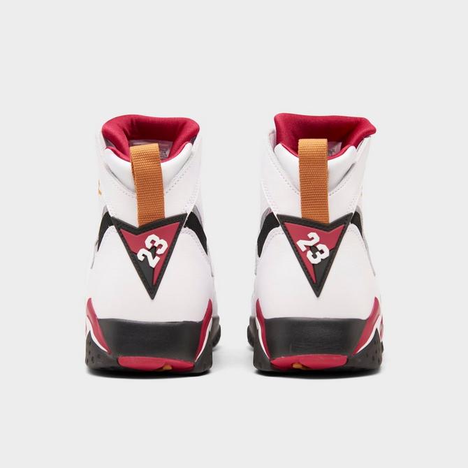 Air jordan 7 hot sale black and red