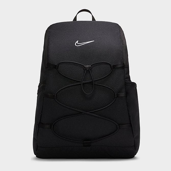 Alternate view of Nike One Training Backpack in Black/Black/White Click to zoom