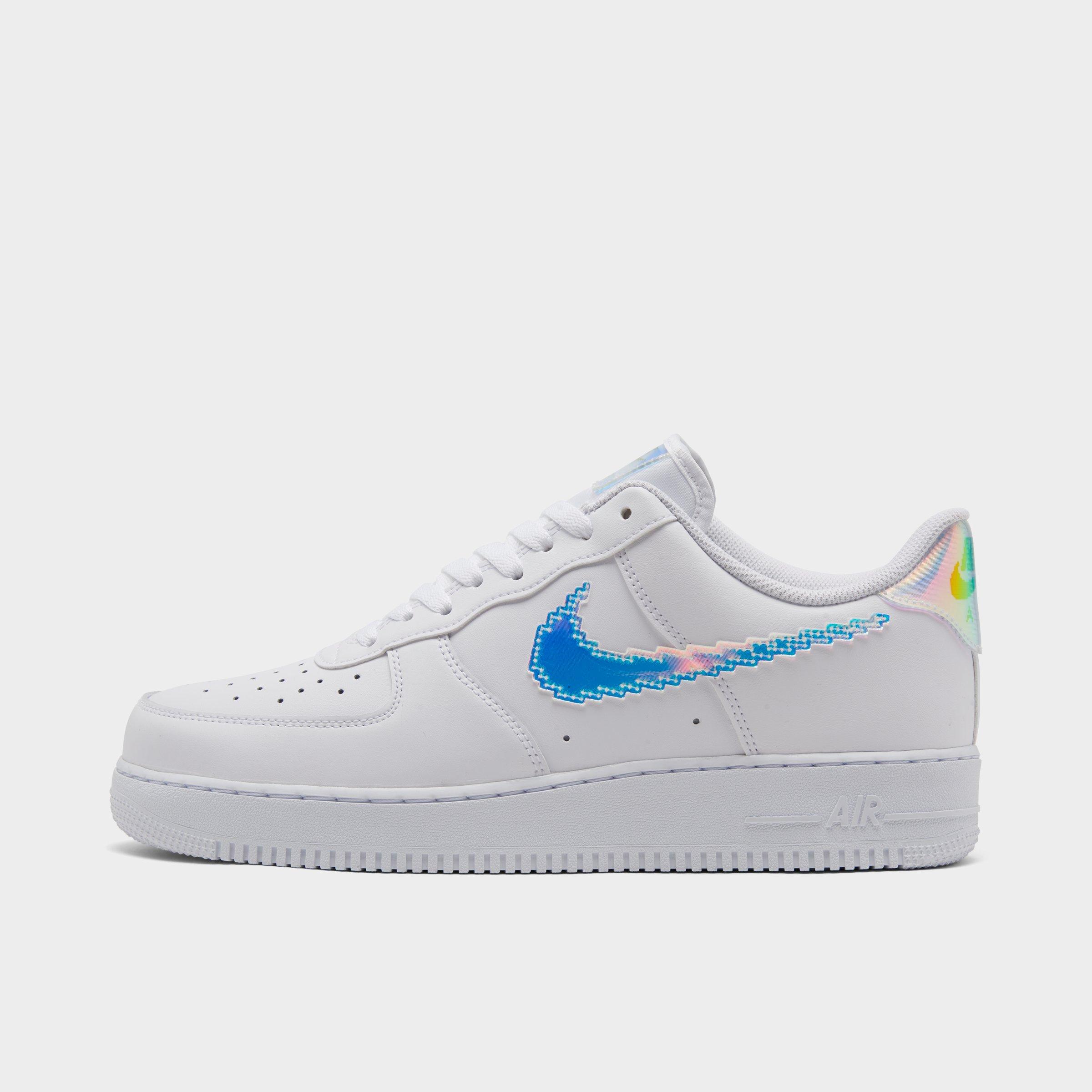 nike air force 1 iridescent white