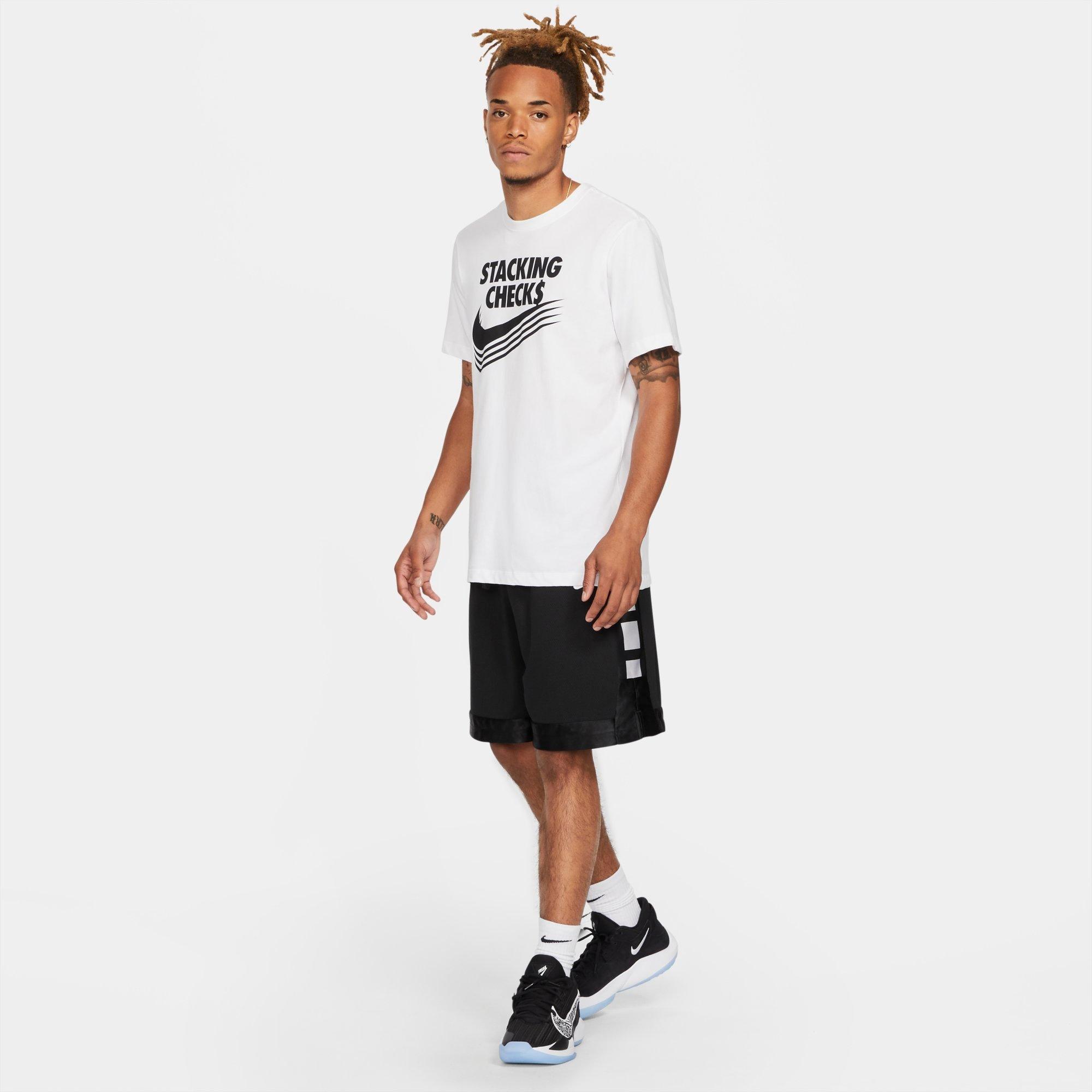 nike dry elite stripe basketball shorts