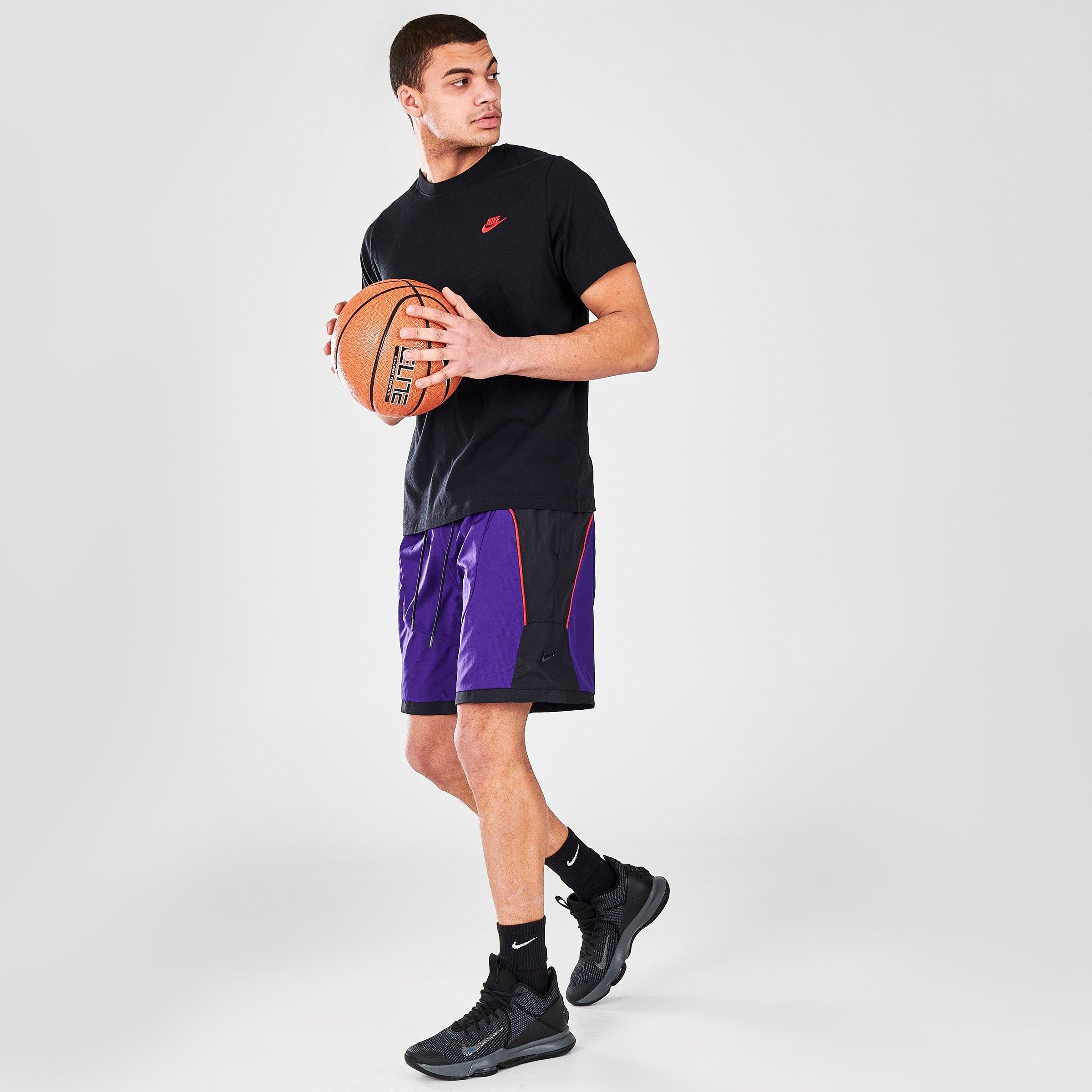 men's nike throwback basketball shorts