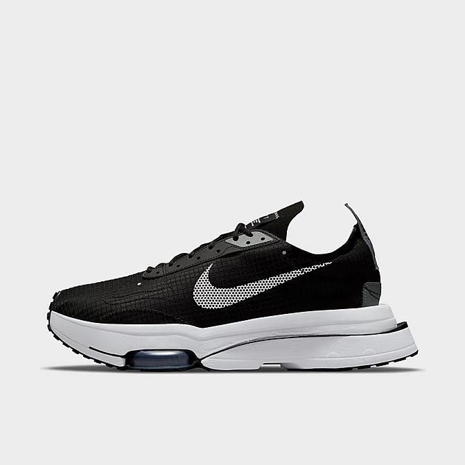 Right view of Men's Nike Air Zoom-Type SE Running Shoes in Black/White/Smoke Grey Click to zoom
