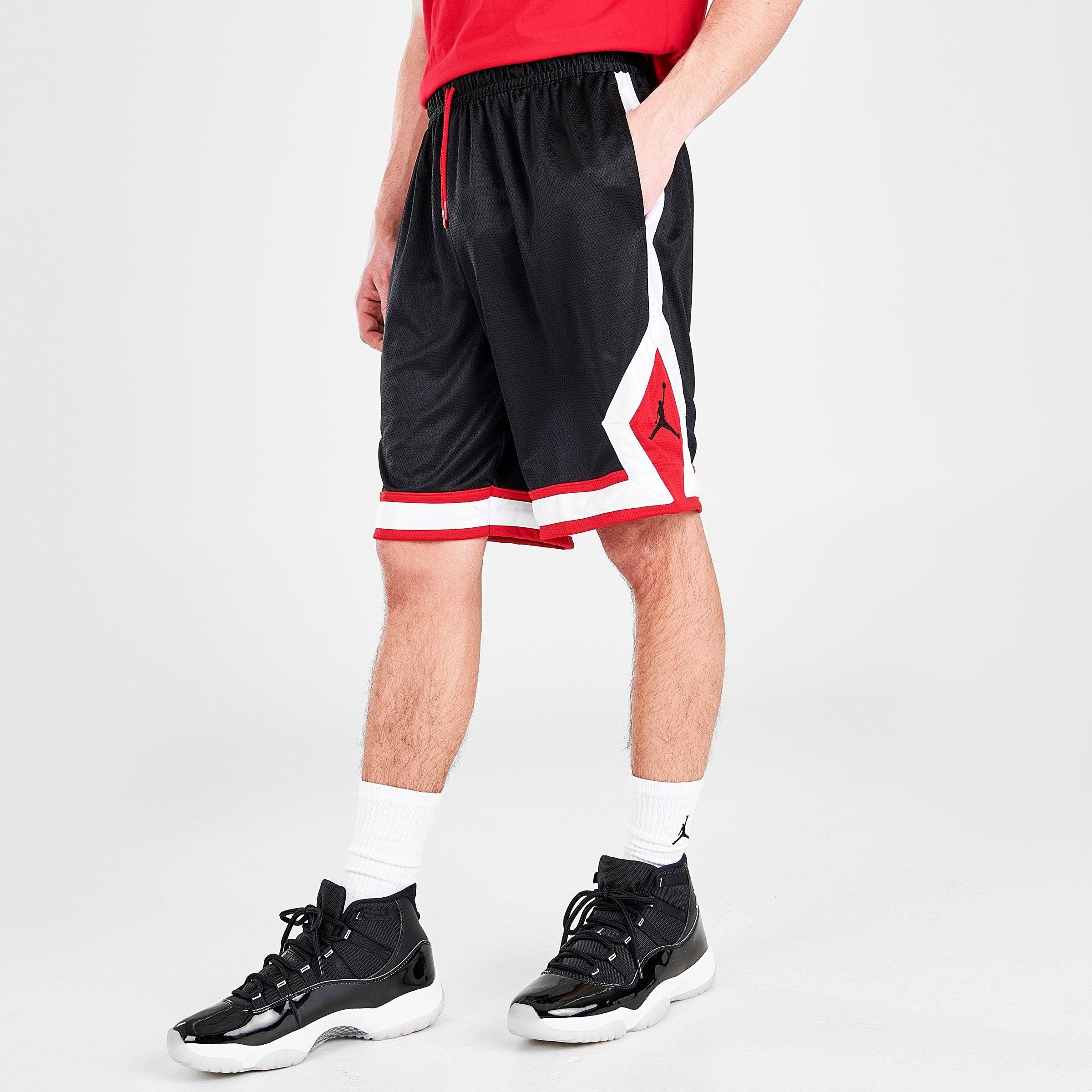 jordan diamond shorts black