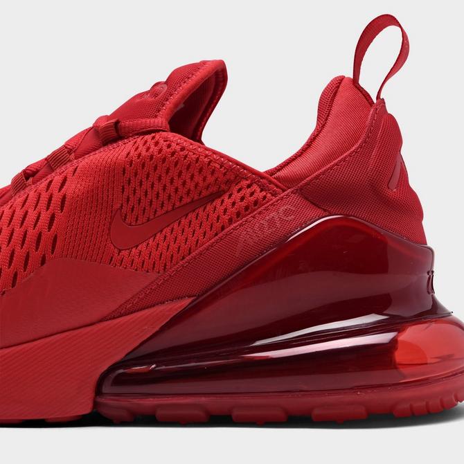 nike air max 270 red and black