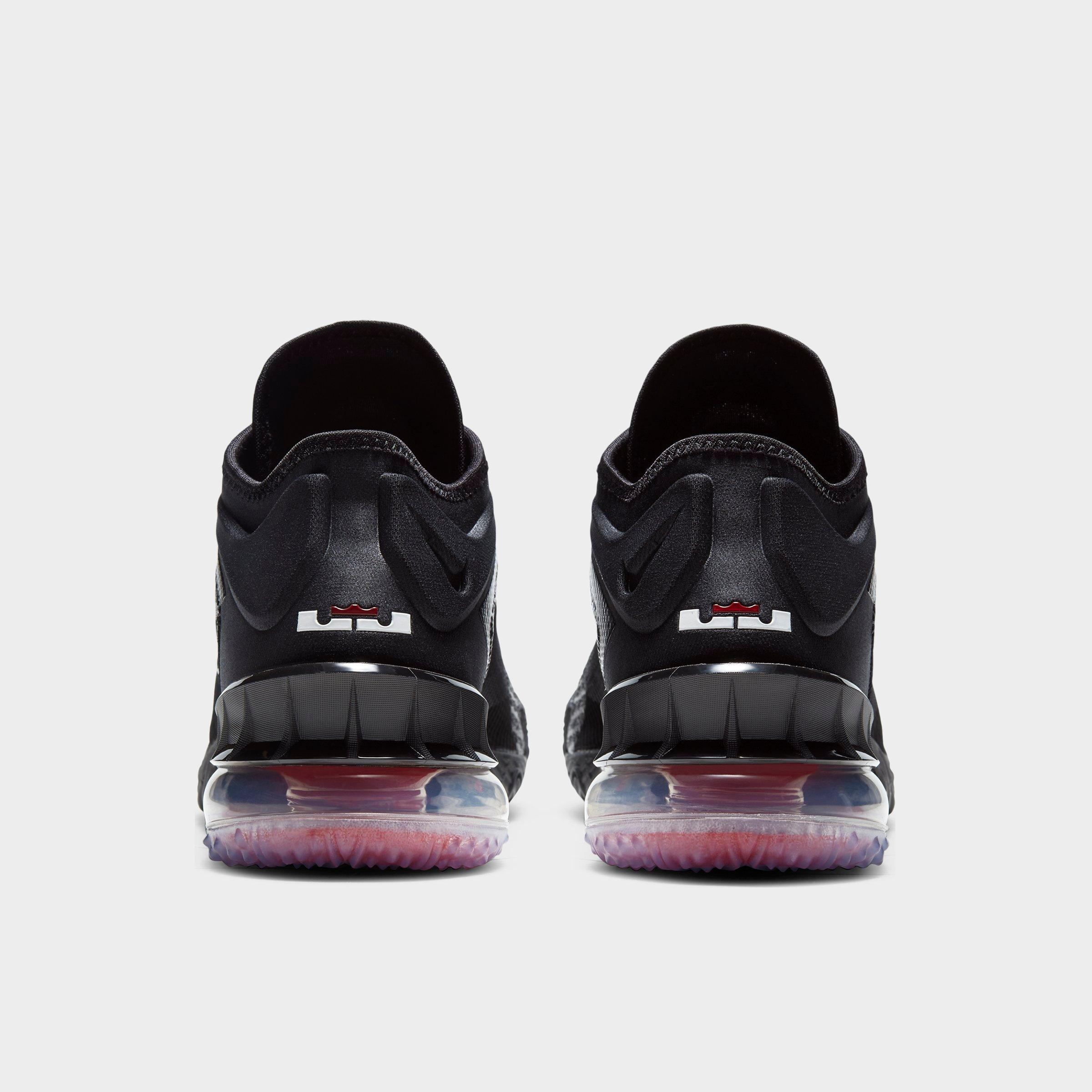 lebron 18 low black