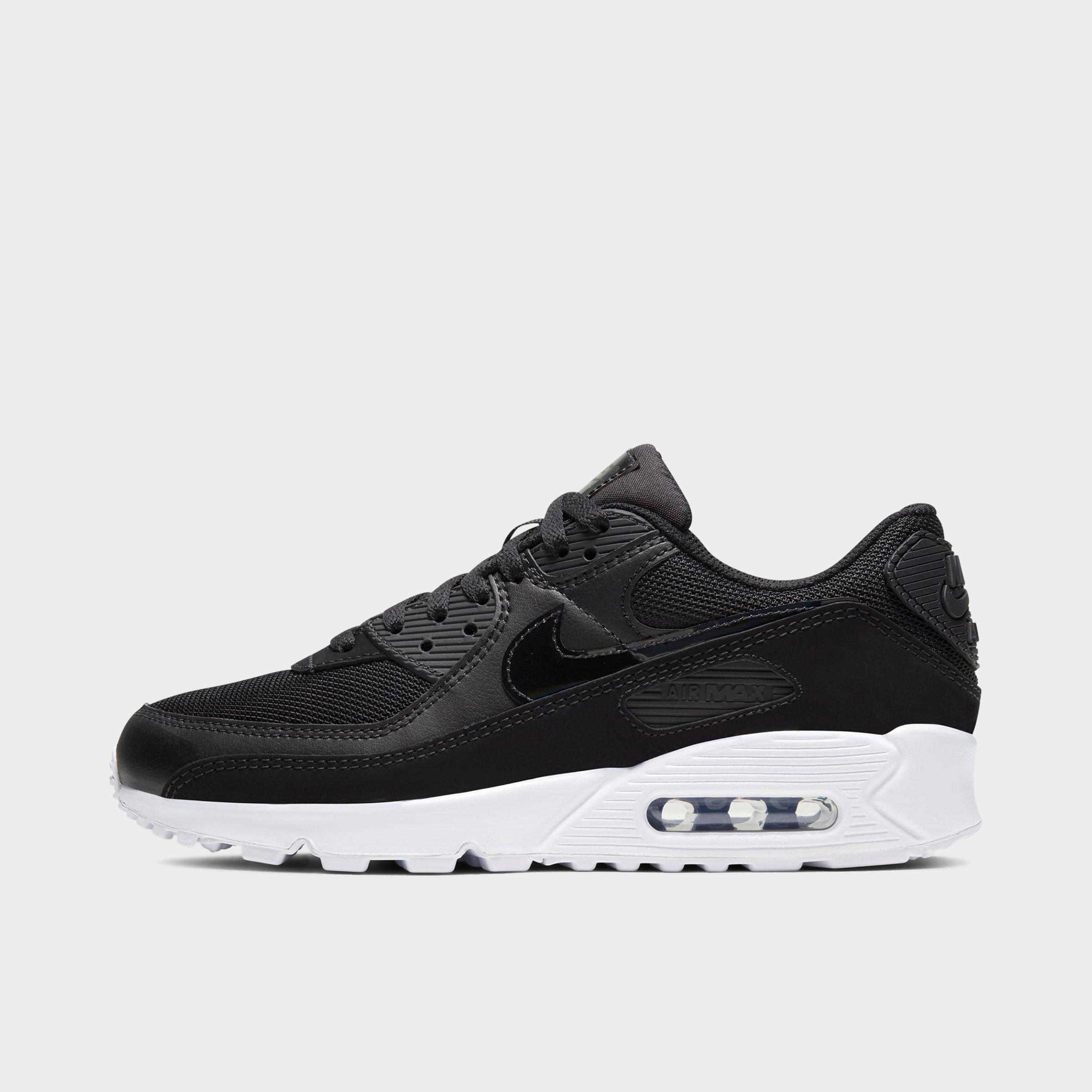 nike air max 90 womens black and white