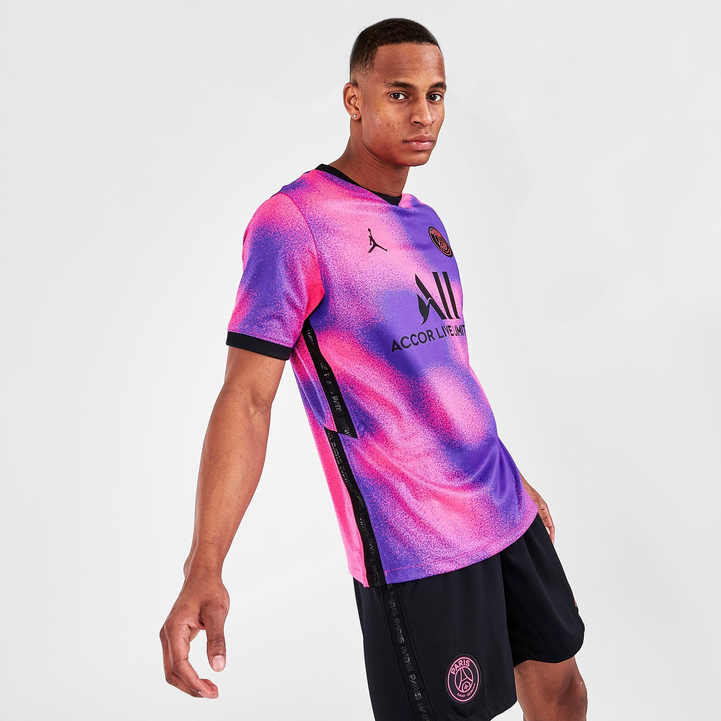 Men S Jordan Paris Saint Germain 21 Tie Dye Stadium Fourth Soccer Jersey Finish Line