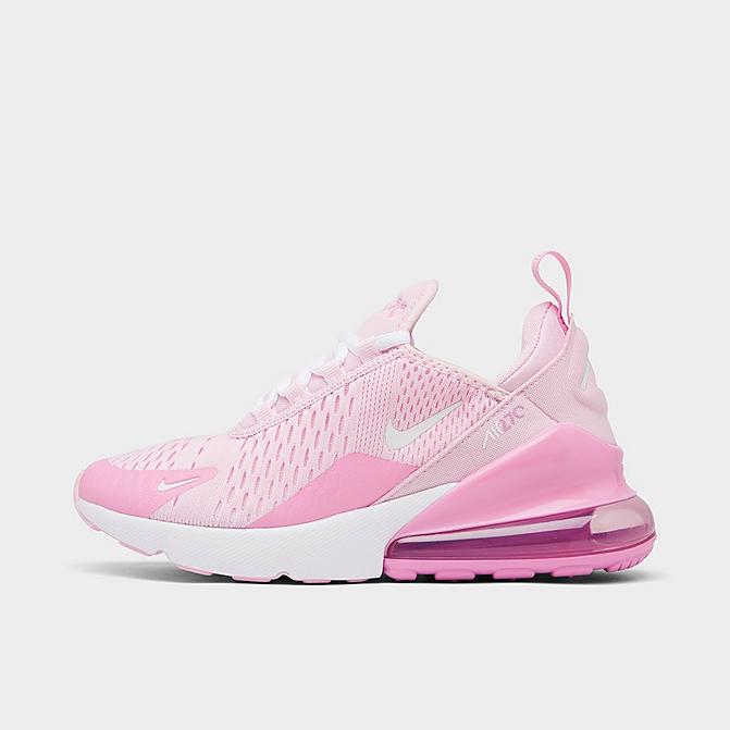 Finish Line Girls Shoes Flat Shoes Casual Shoes Girls Big Kids Air Max 270 Casual Shoes in Pink/Pink Foam Size 4.0 
