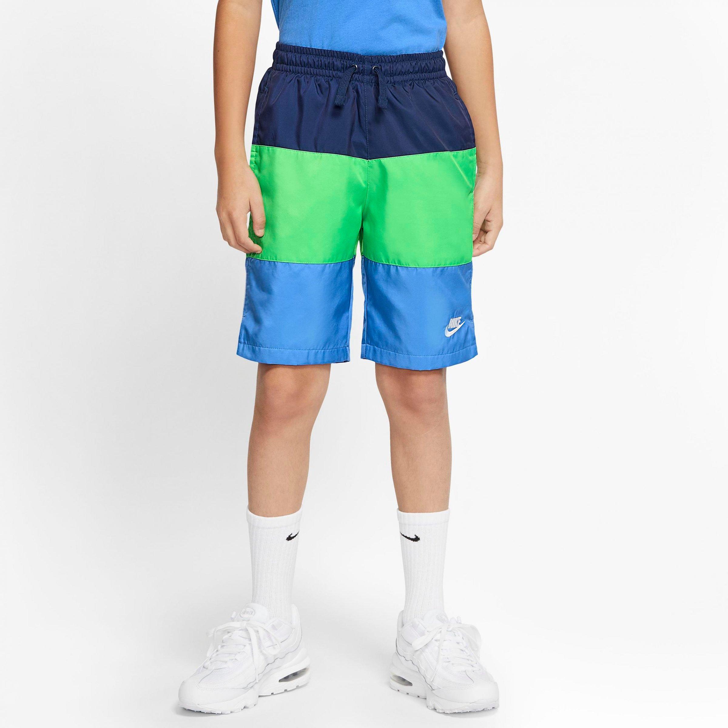 nike colorblocked active swim boyshorts