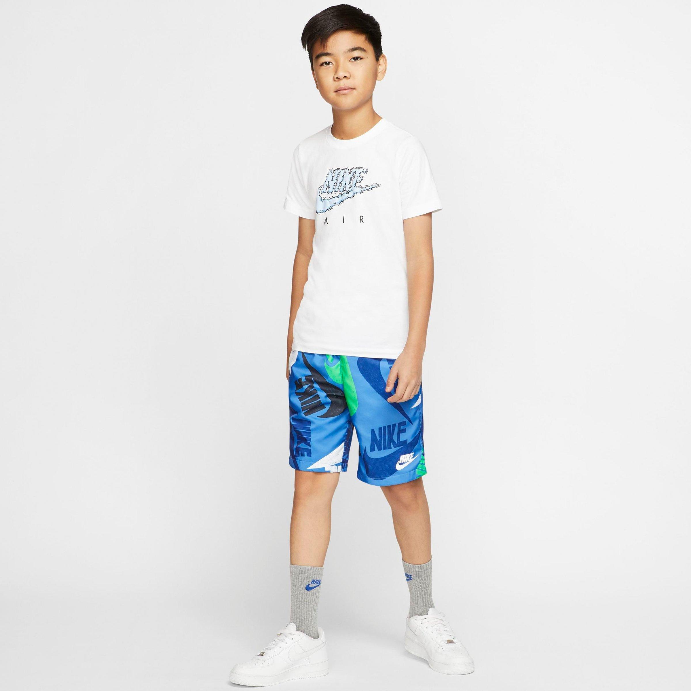 boys white swim shorts