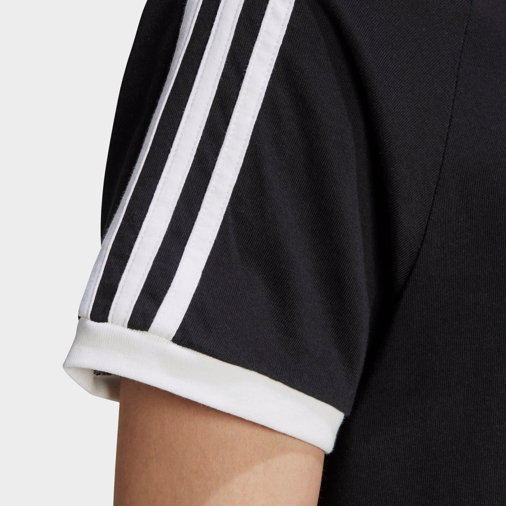 adidas three stripe t shirt mens