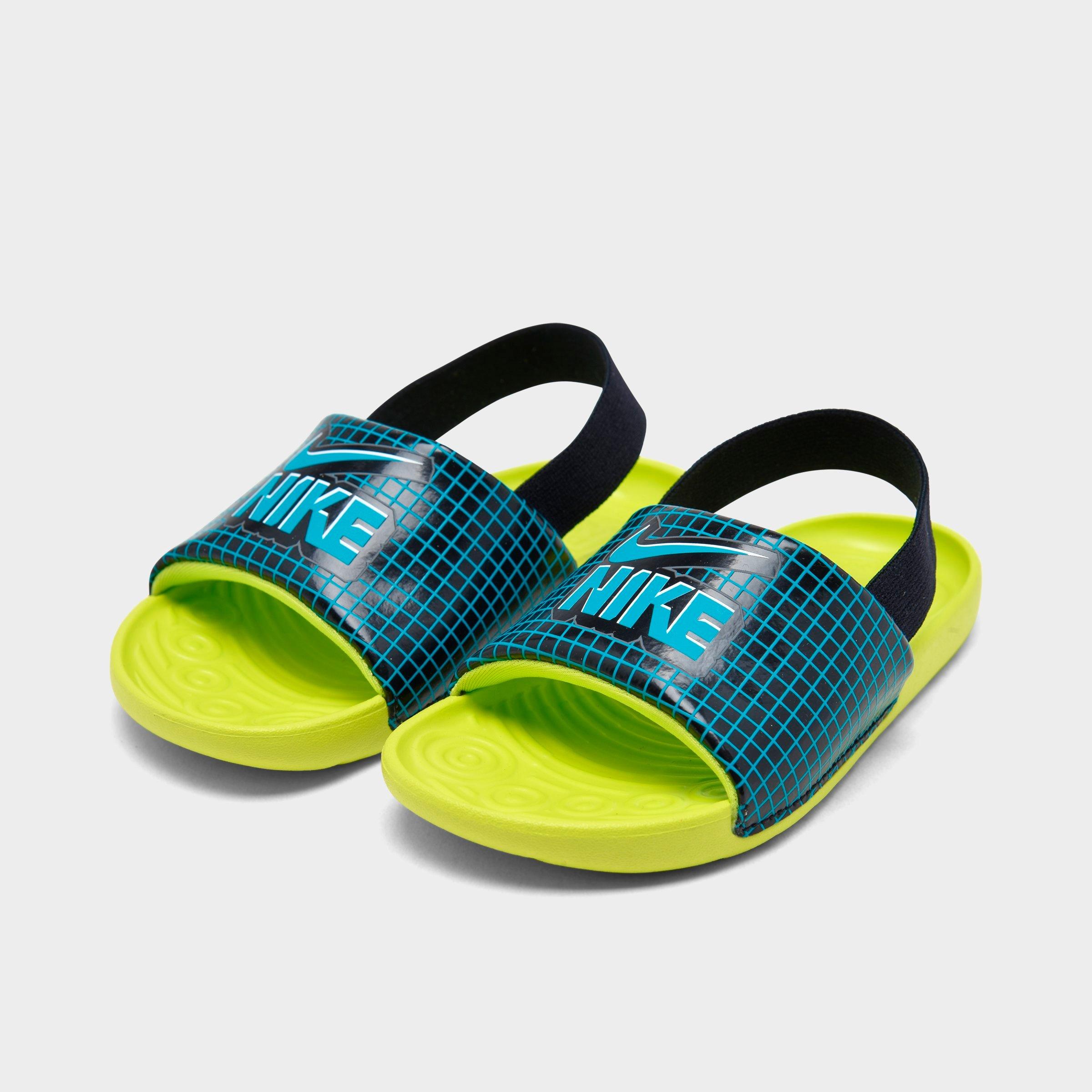 colorful nike sandals