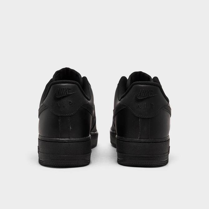 Black Air Force 1 Shoes. Nike IN