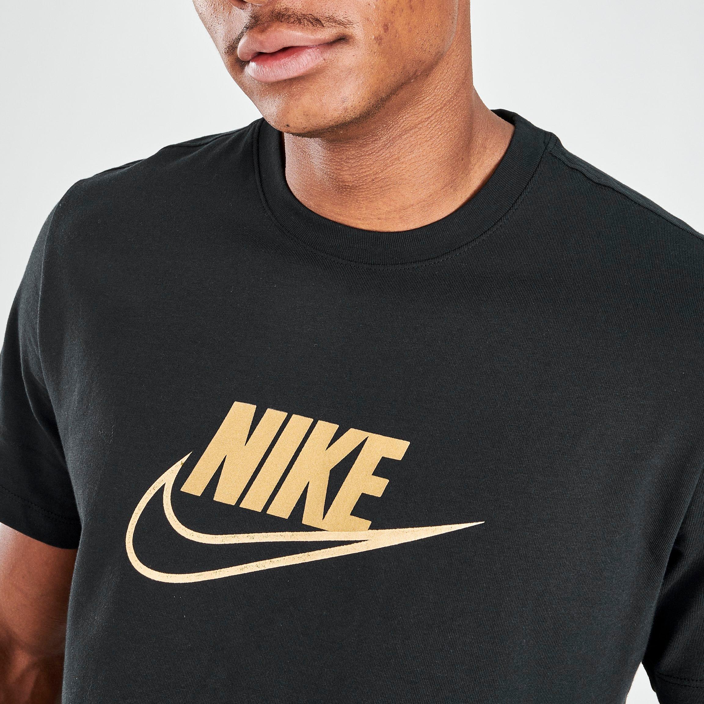 nike metallic t shirt
