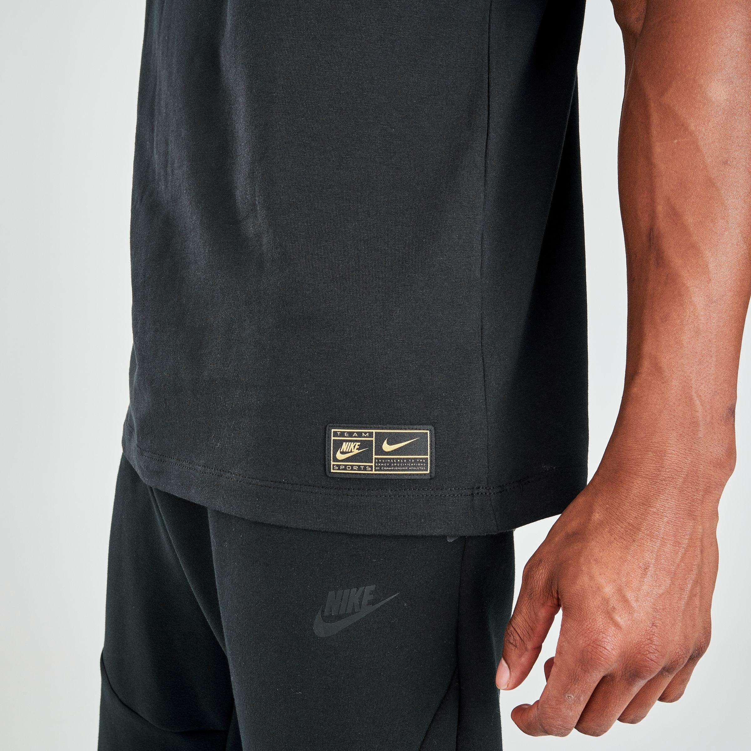 nike metallic shirt