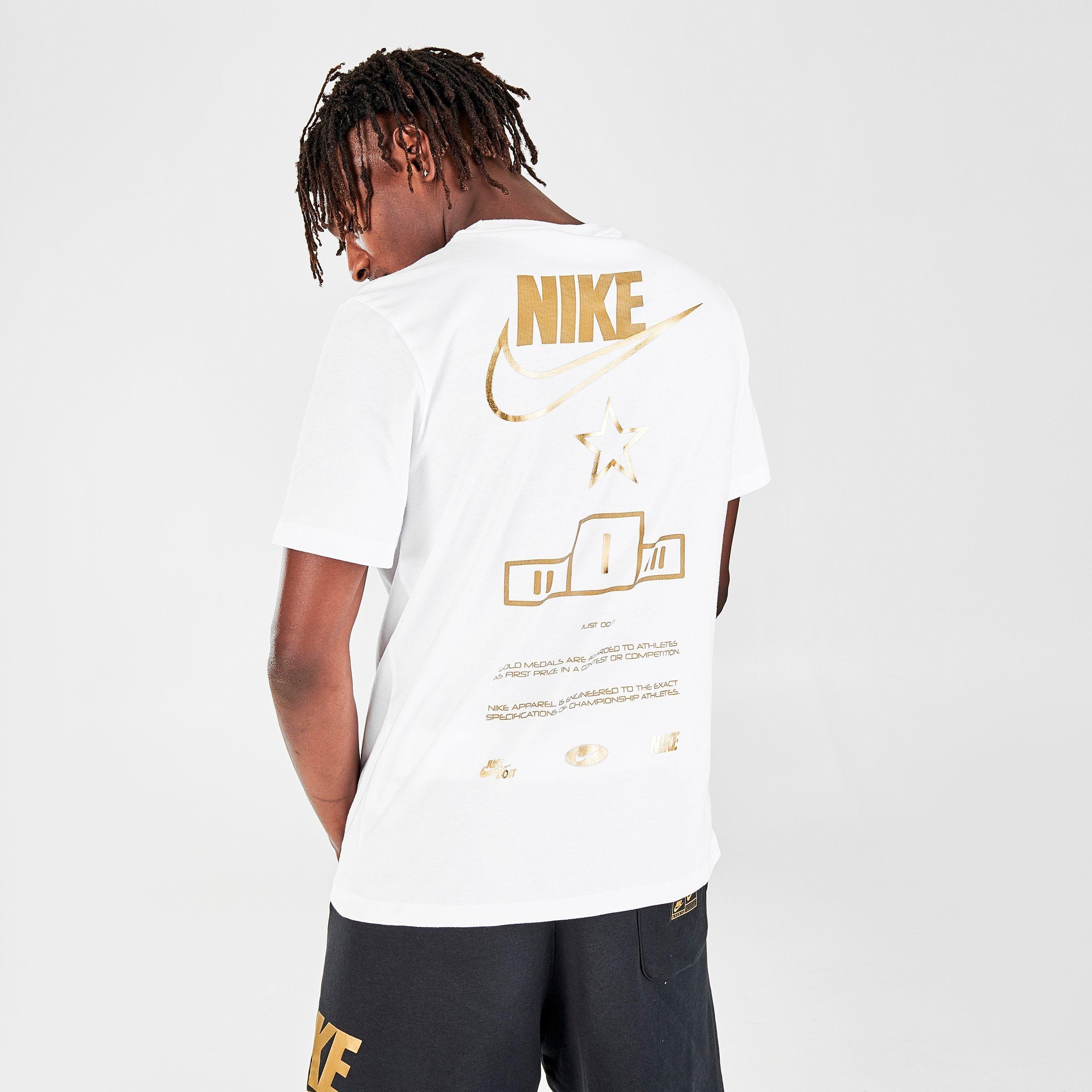 nike metallic shirt