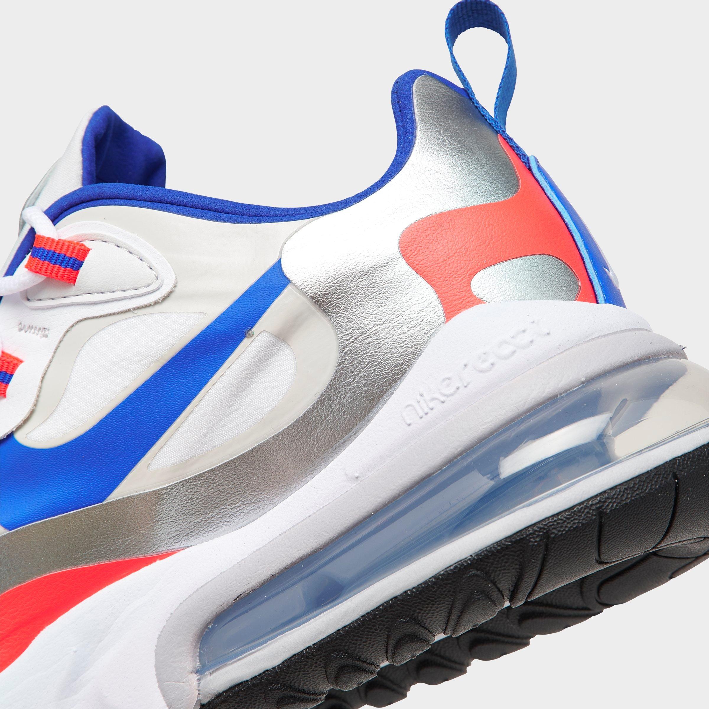 nike air max womens white and blue