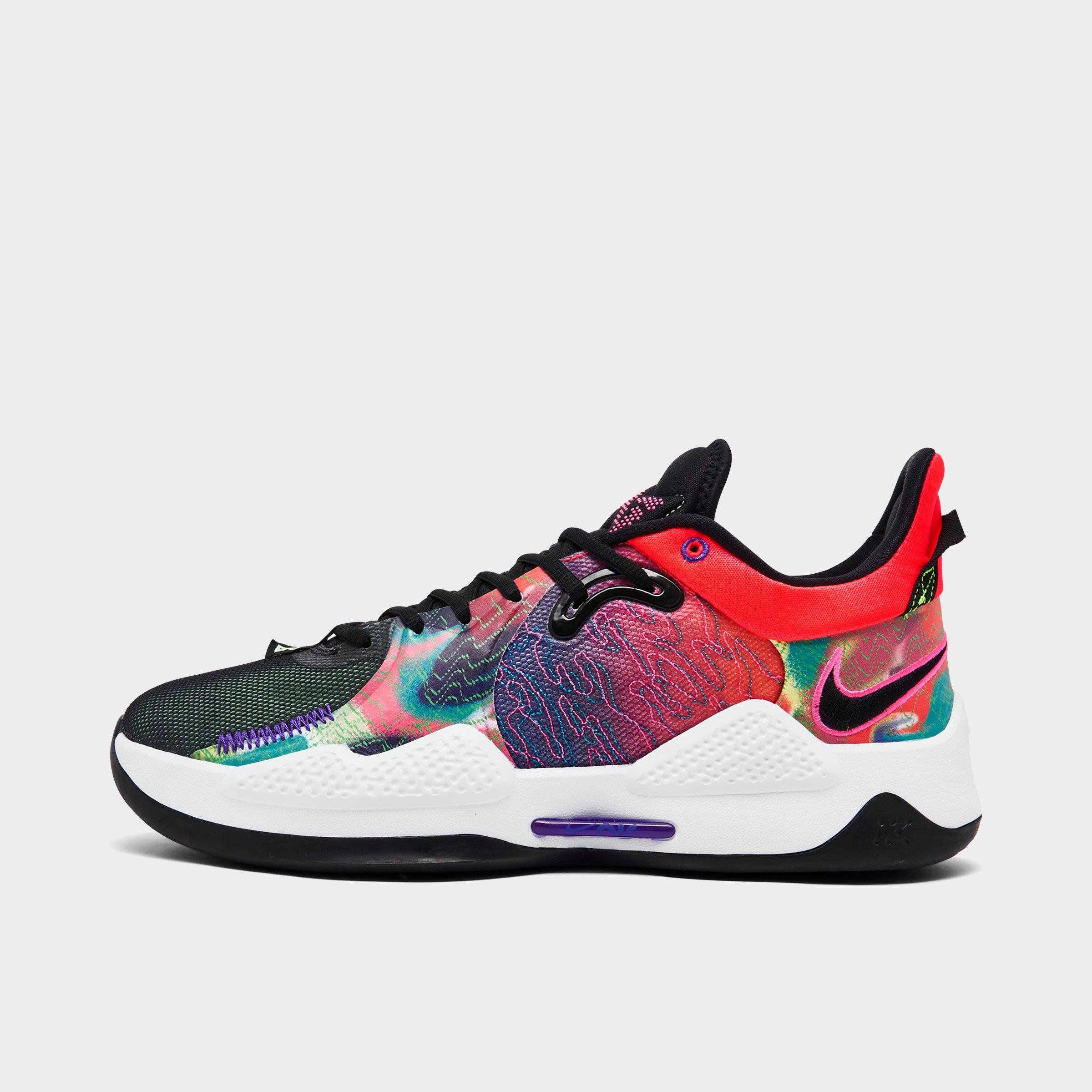 nike pg 5 black multicolor